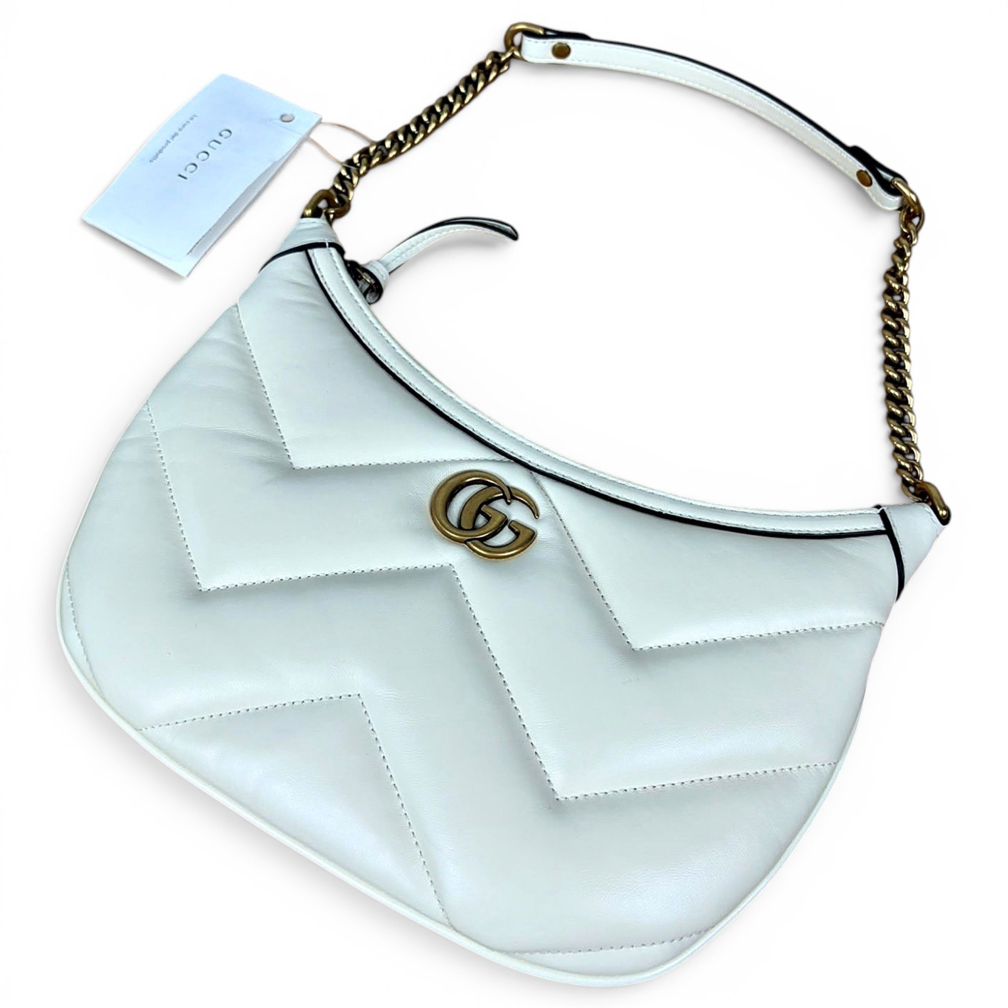GG Marmont Animalier leather handbag