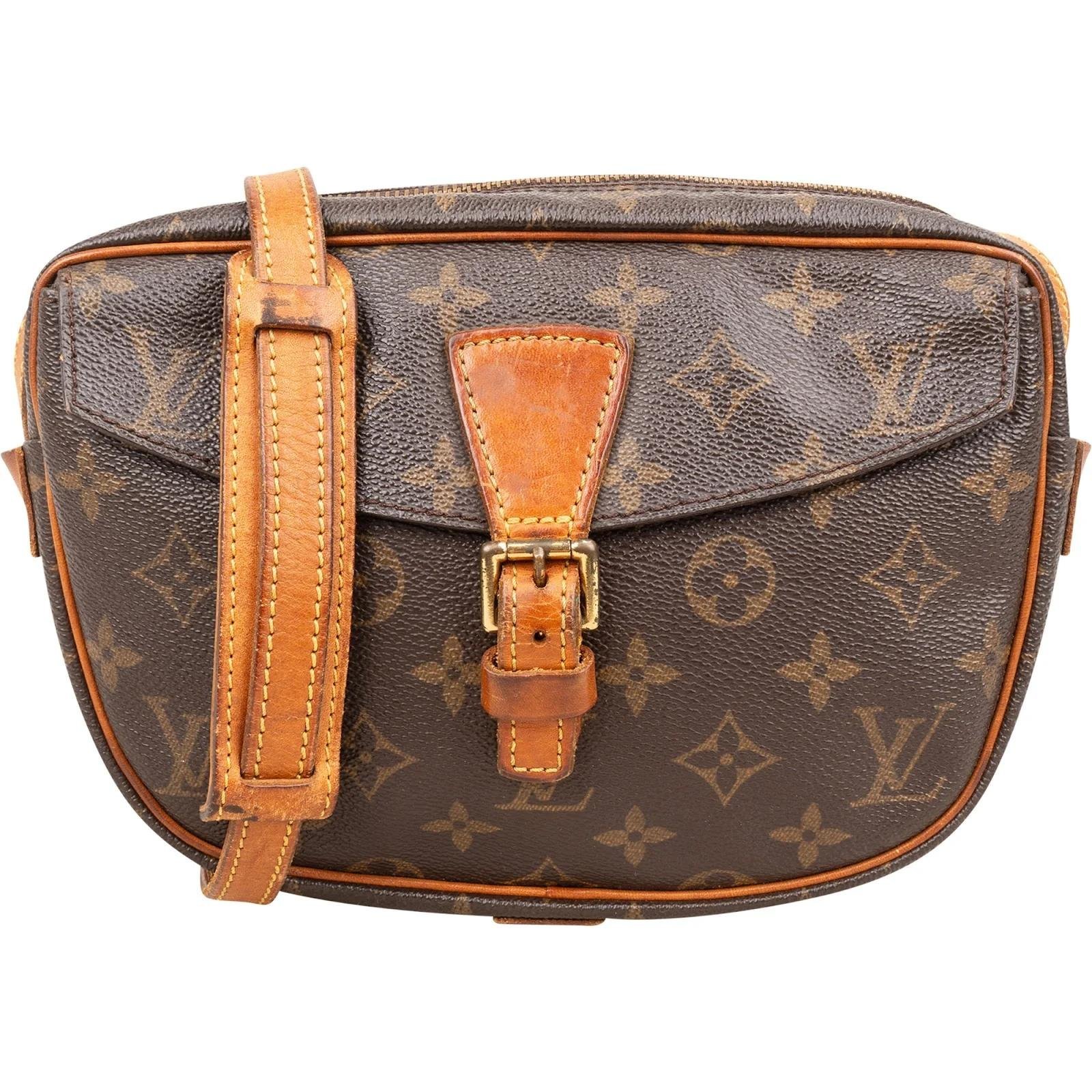 Jeune fille leather crossbody bag