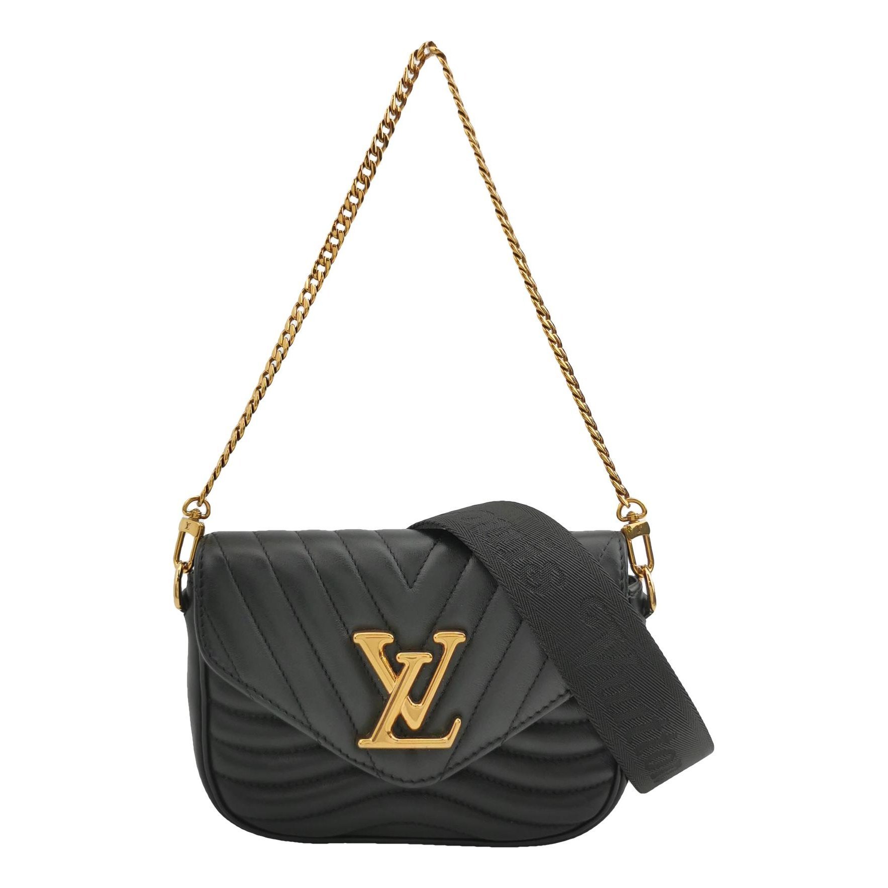 New Wave leather handbag