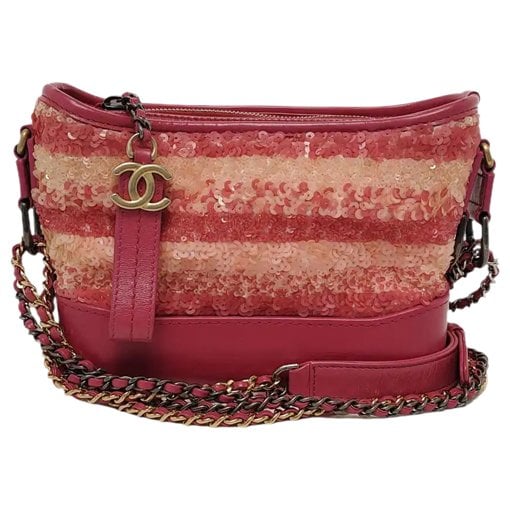 Gabrielle glitter crossbody bag