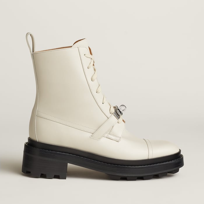 Blanc De Paris Funk Ankle Boot