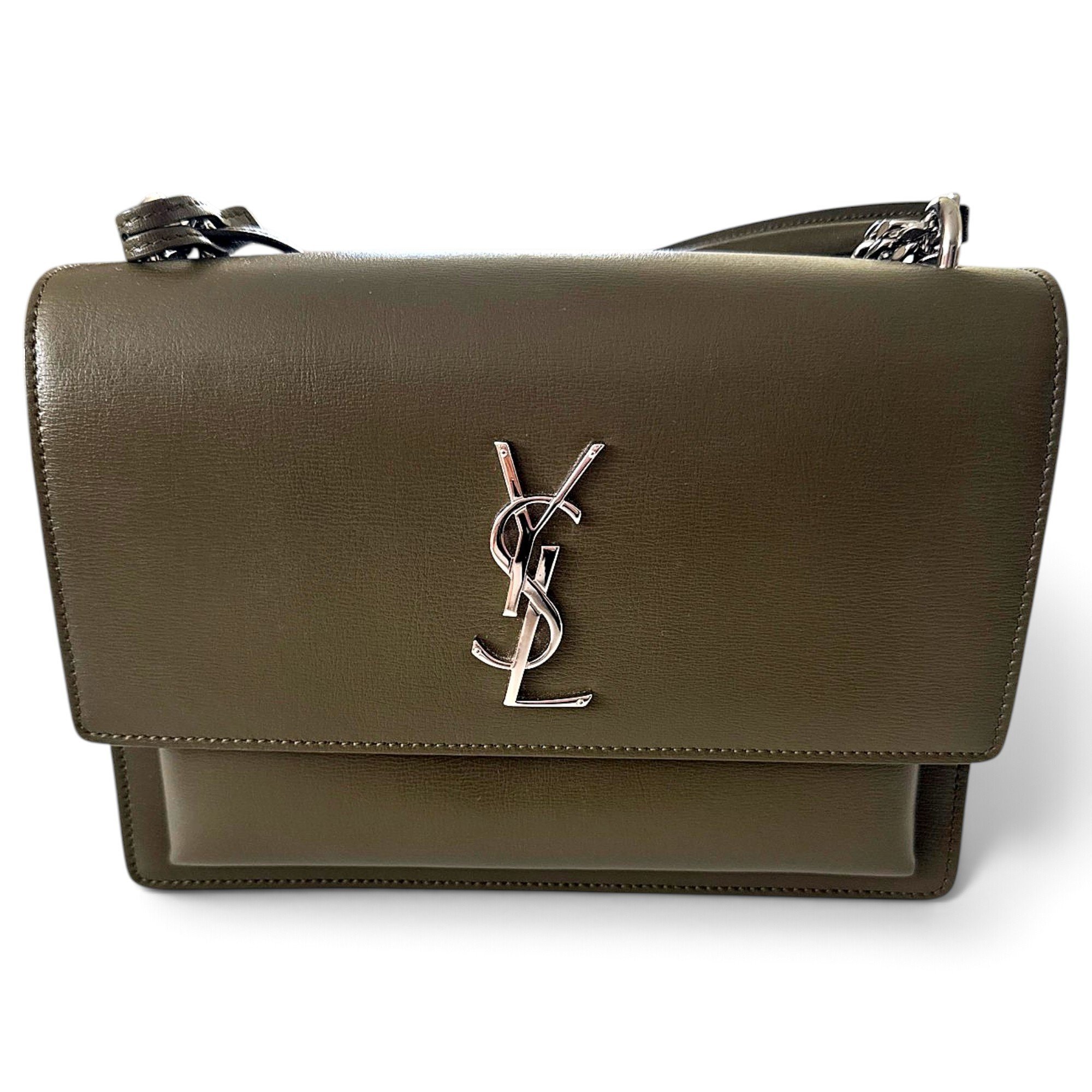Sunset leather handbag