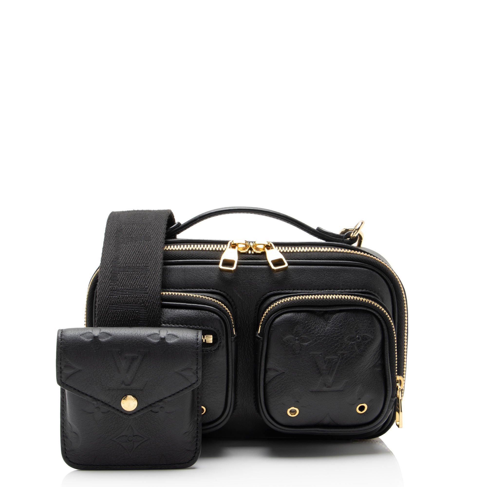 Leather crossbody bag