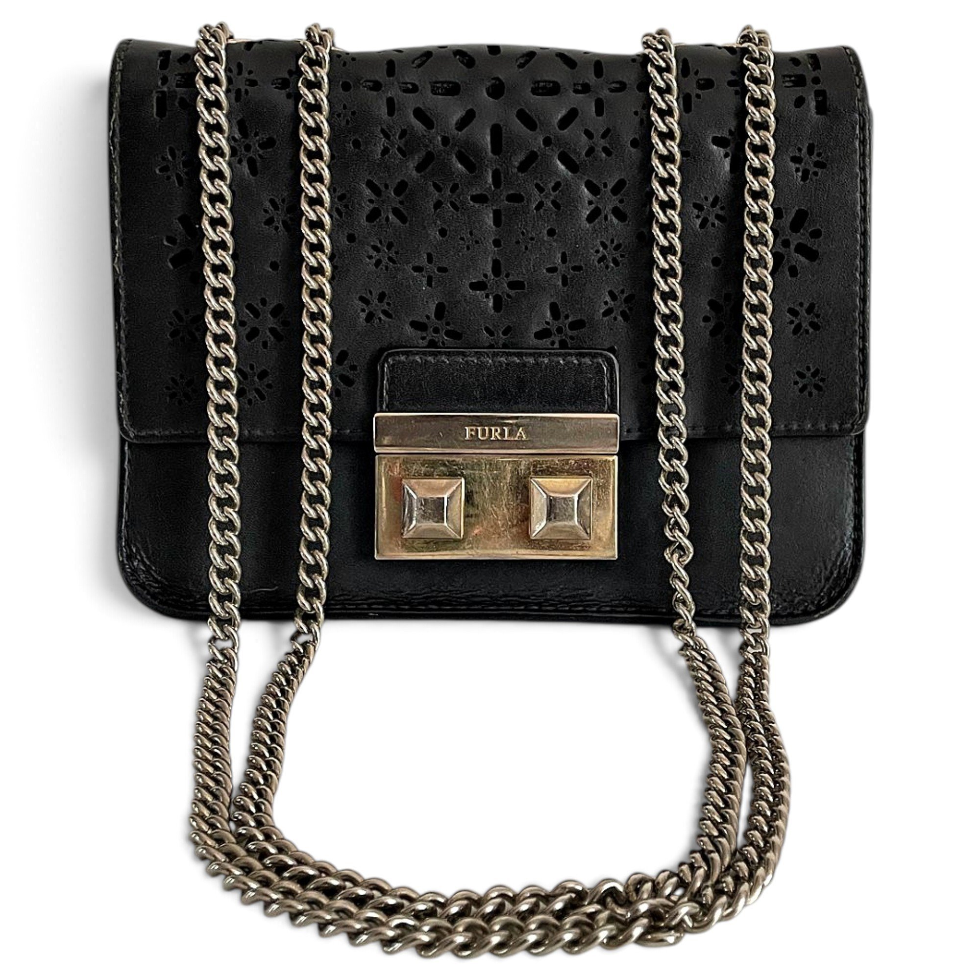 Metropolis leather crossbody bag