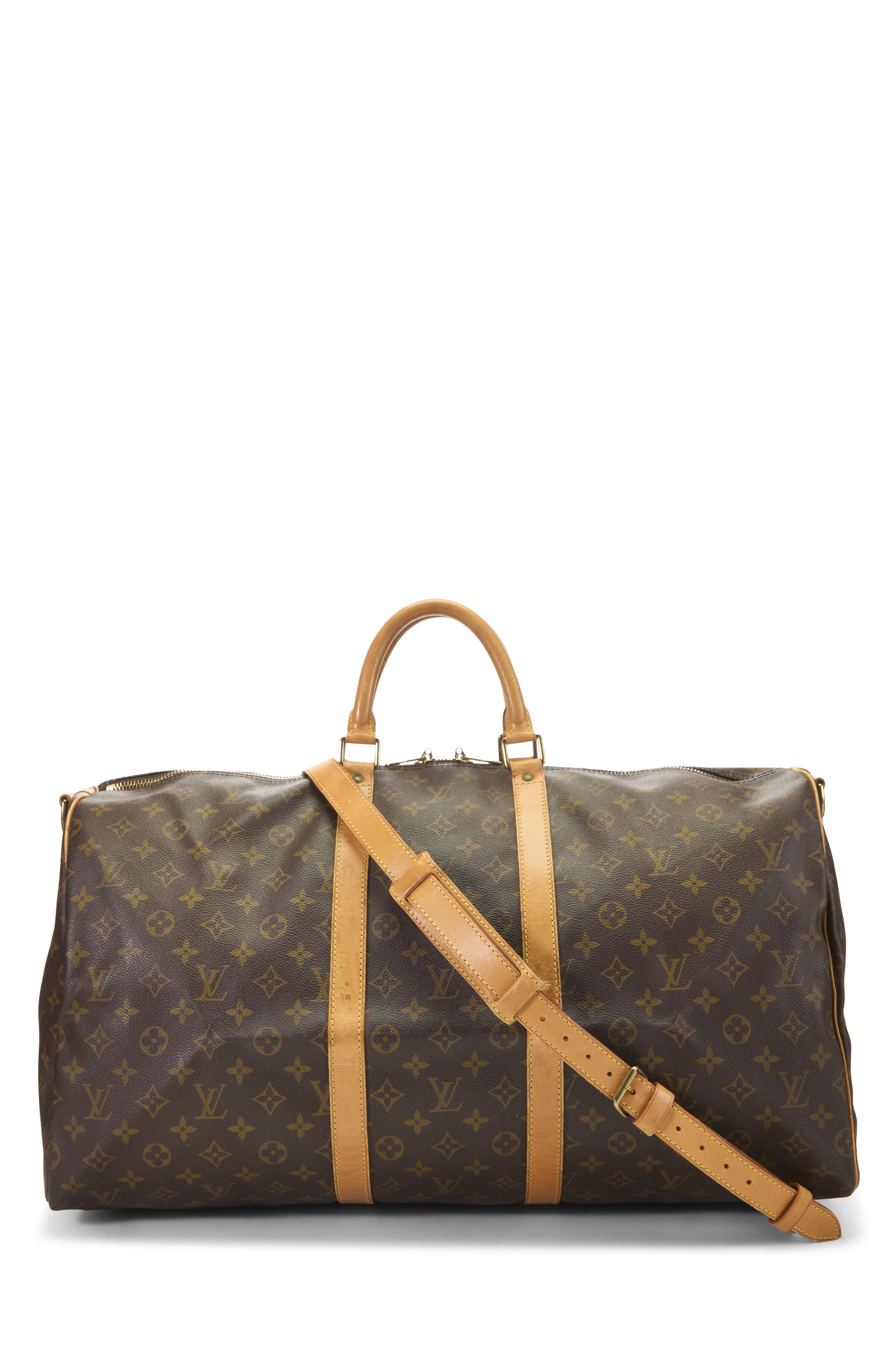 Monogram Canvas Keepall Bandouliere 55