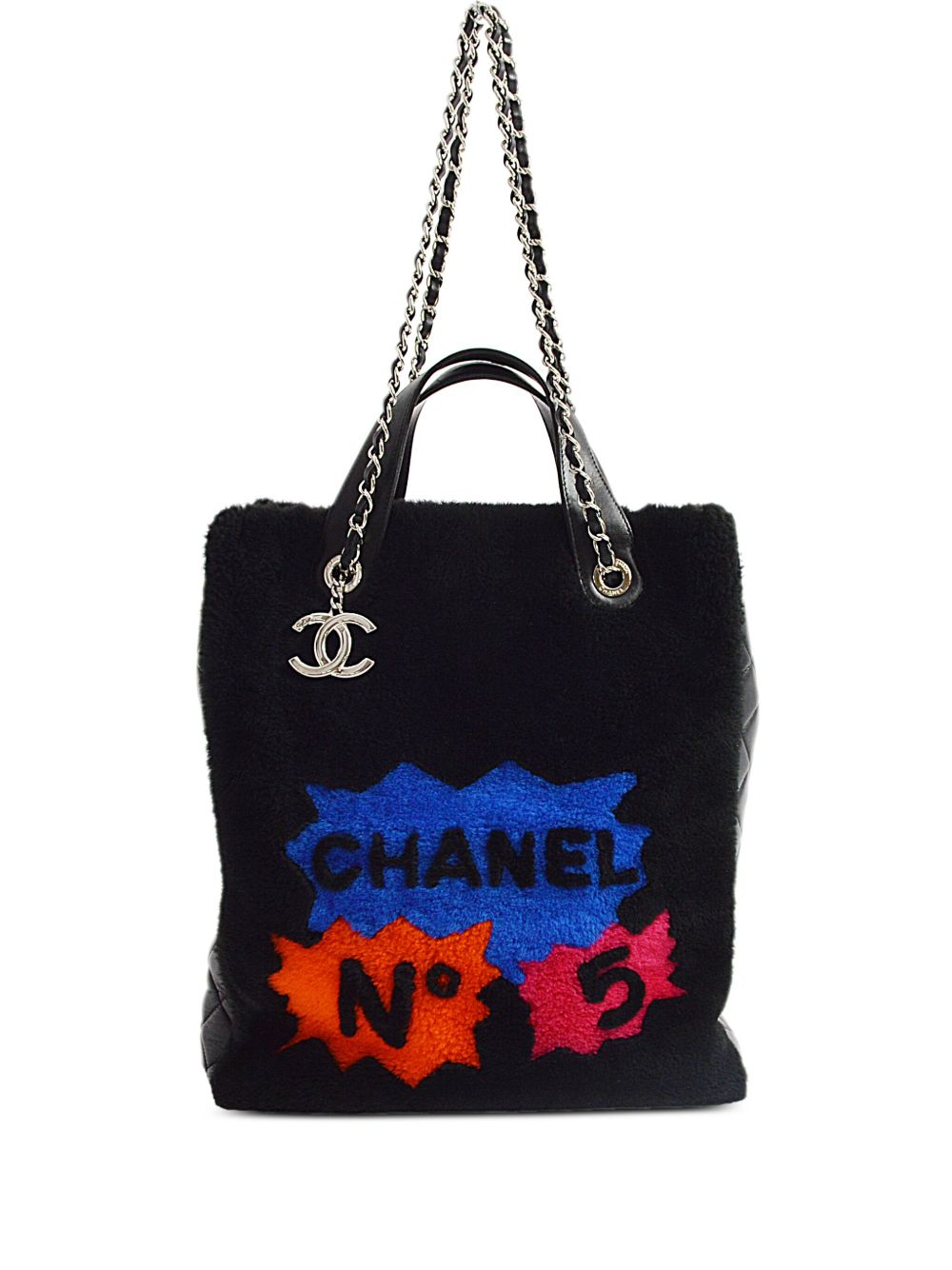 2014 Nº5 shearling tote bag