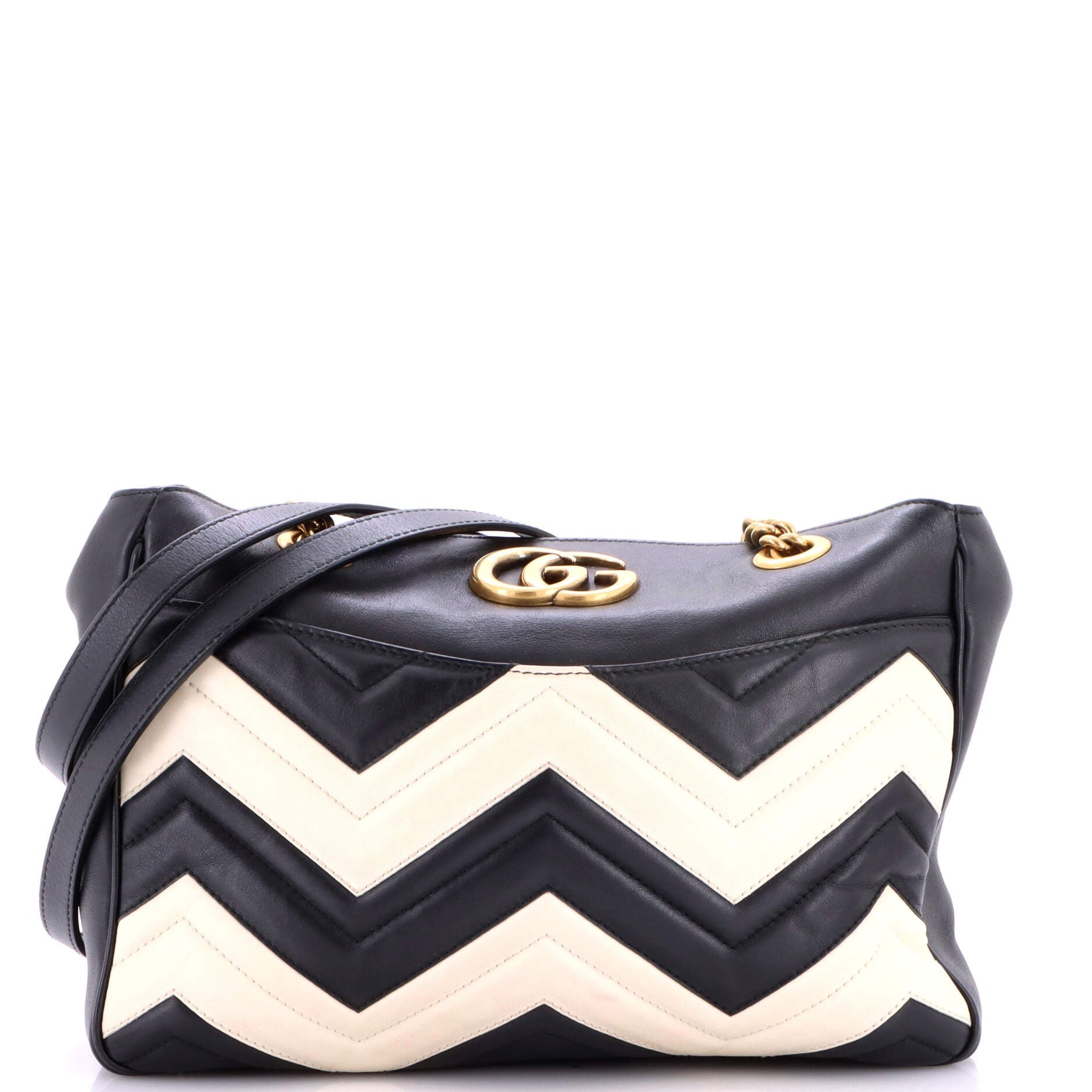 GG Marmont Chain Tote Matelasse Leather Medium