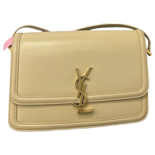 Solférino leather handbag