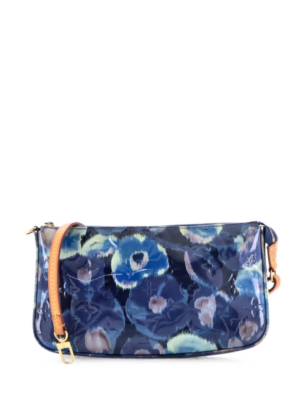 Pochette Accessoires NM Limited Edition Monogram Vernis Ikat shoulder bag