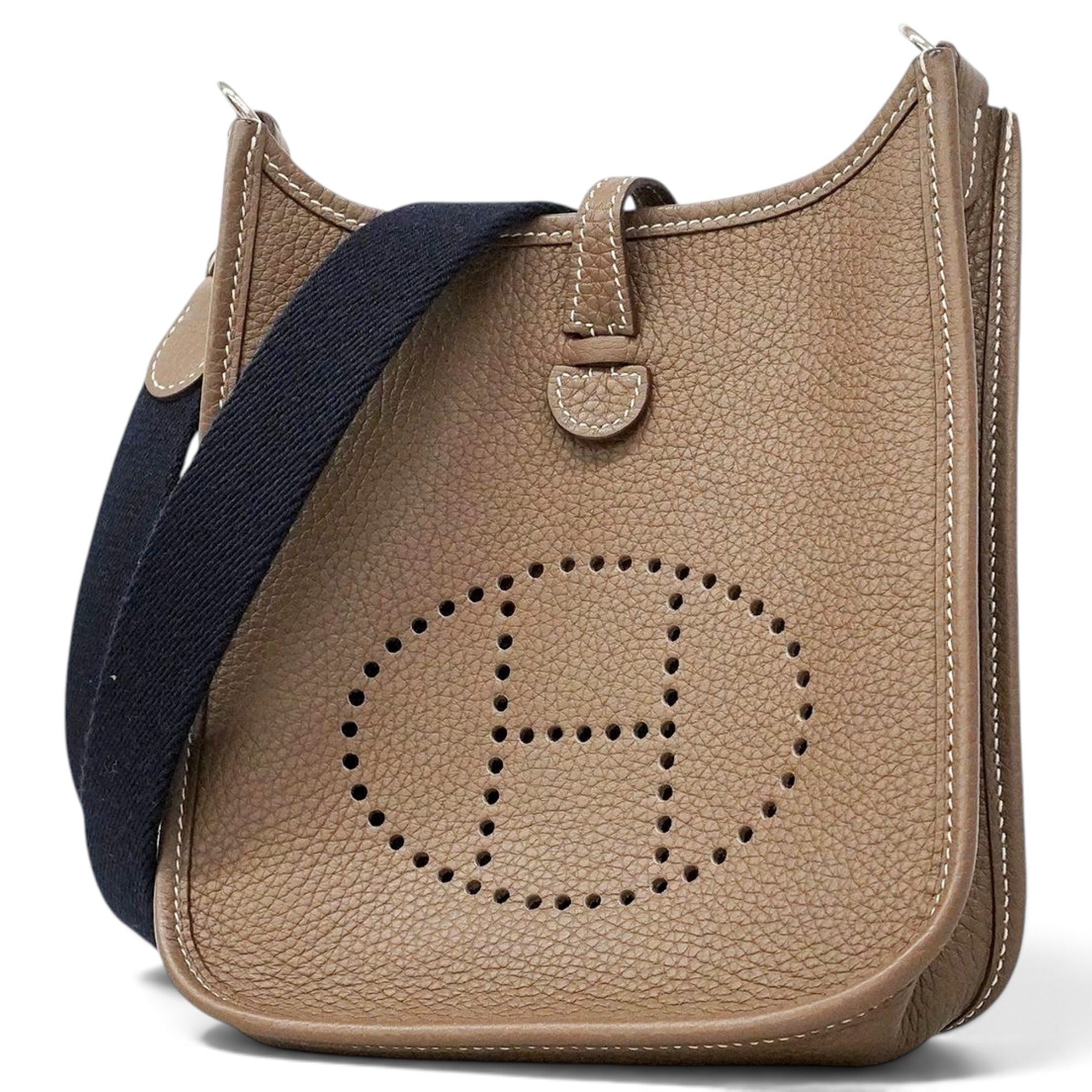 Evelyne leather handbag