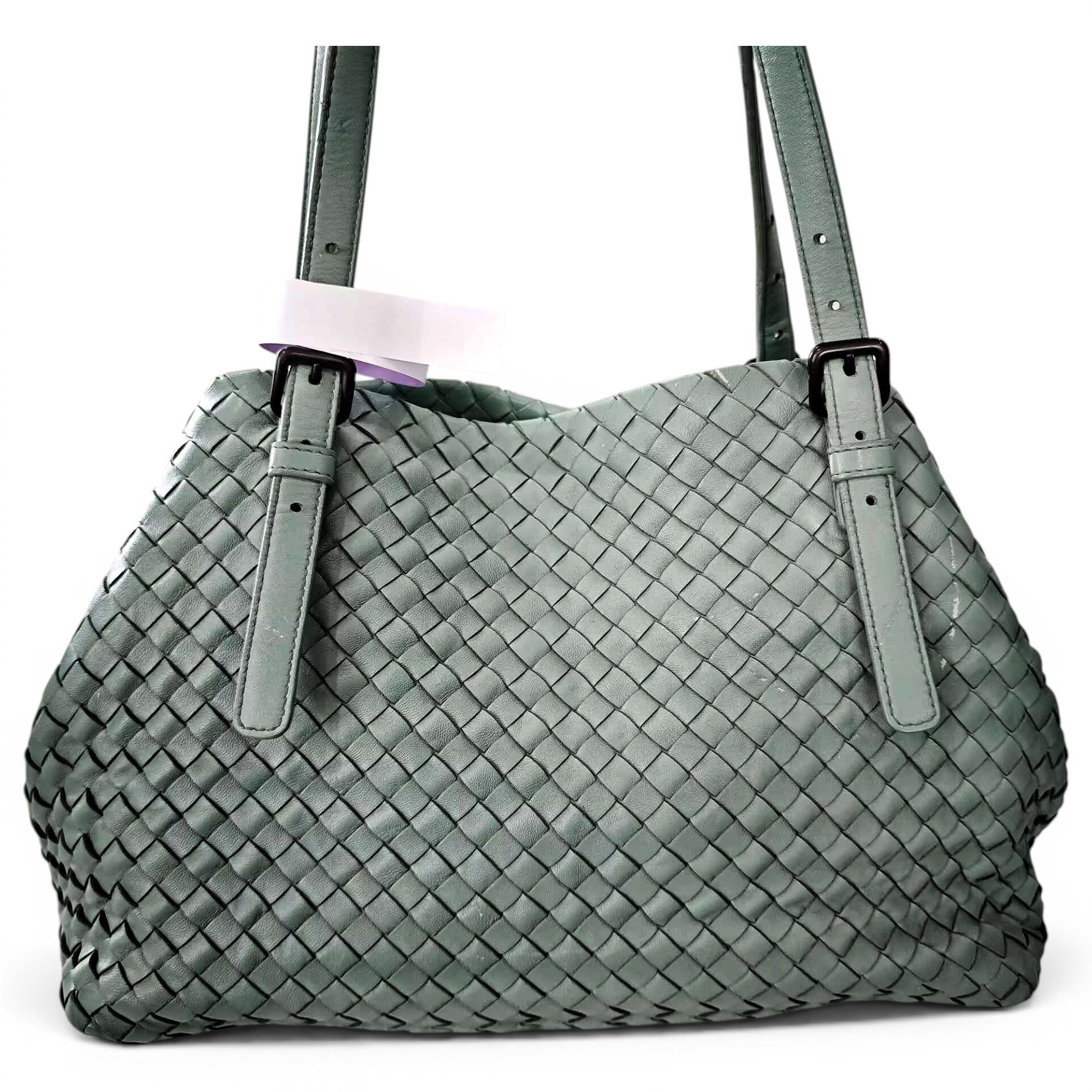 Fourre-Tout leather handbag