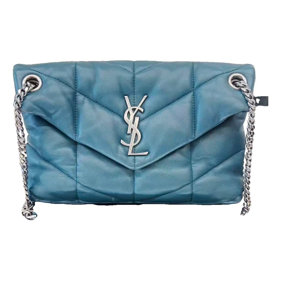 Loulou Puffer leather crossbody bag