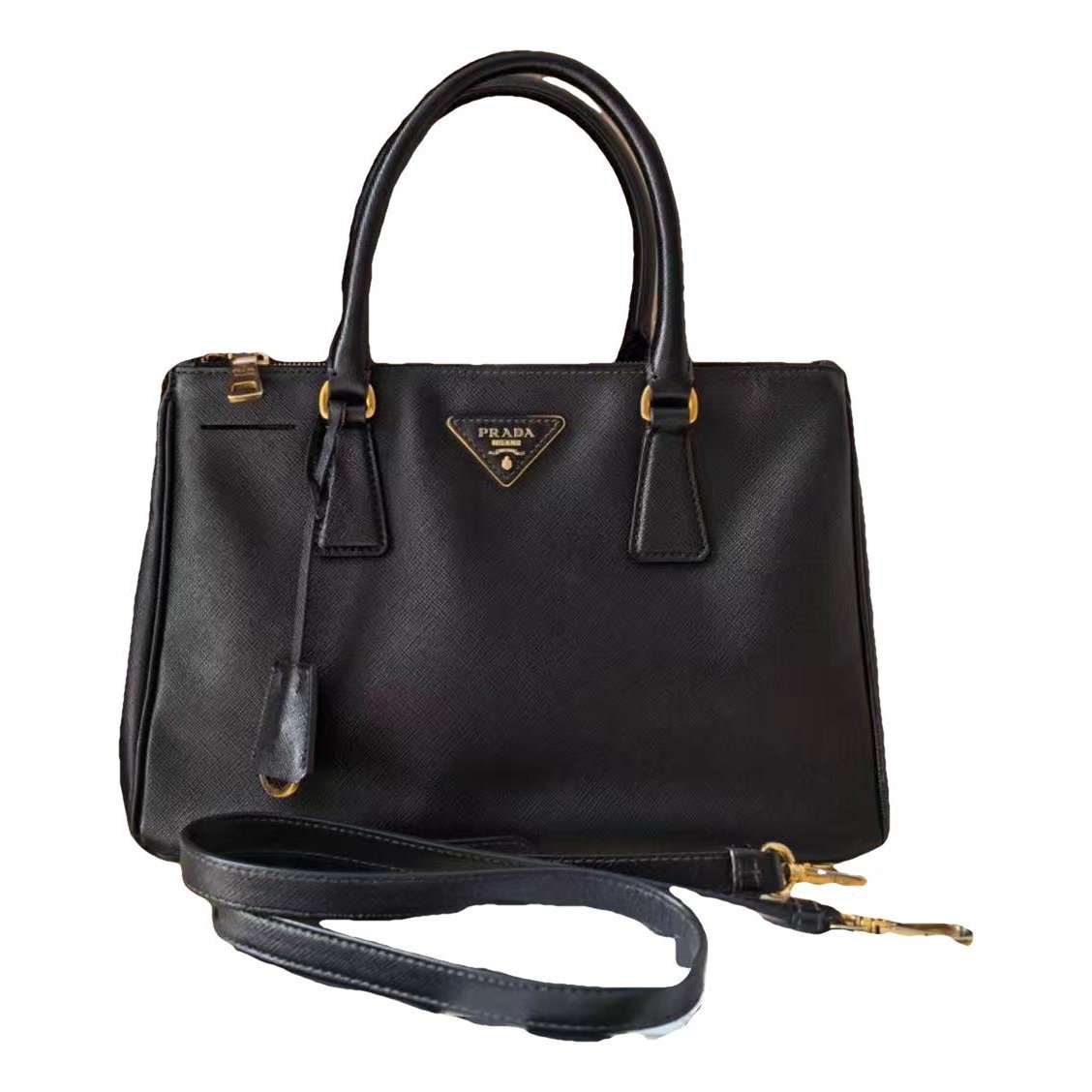 Galleria leather handbag