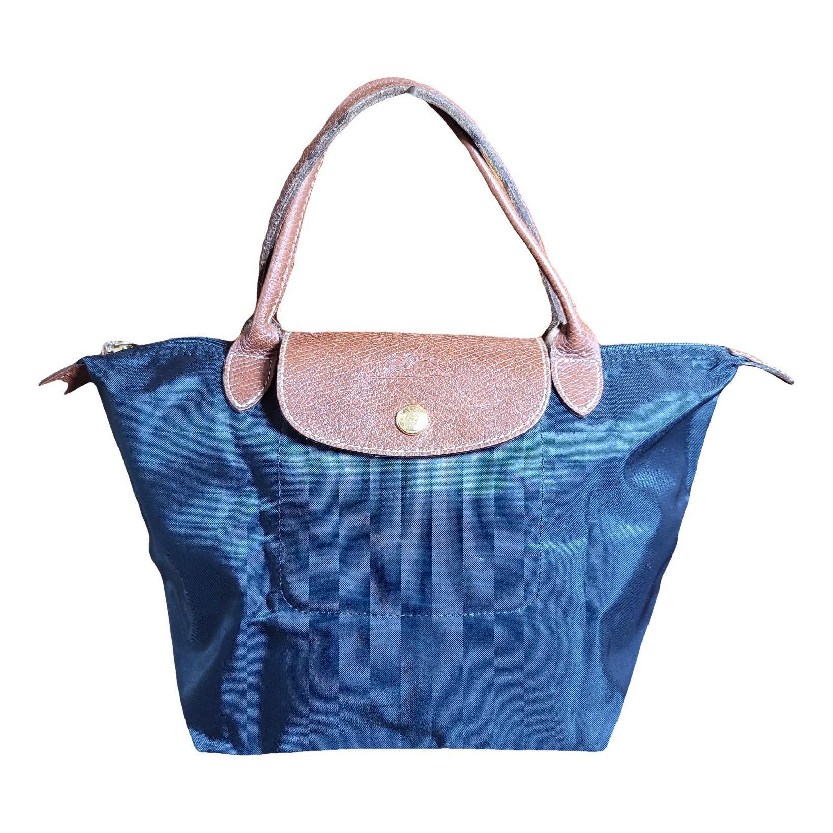 Pliage leather handbag