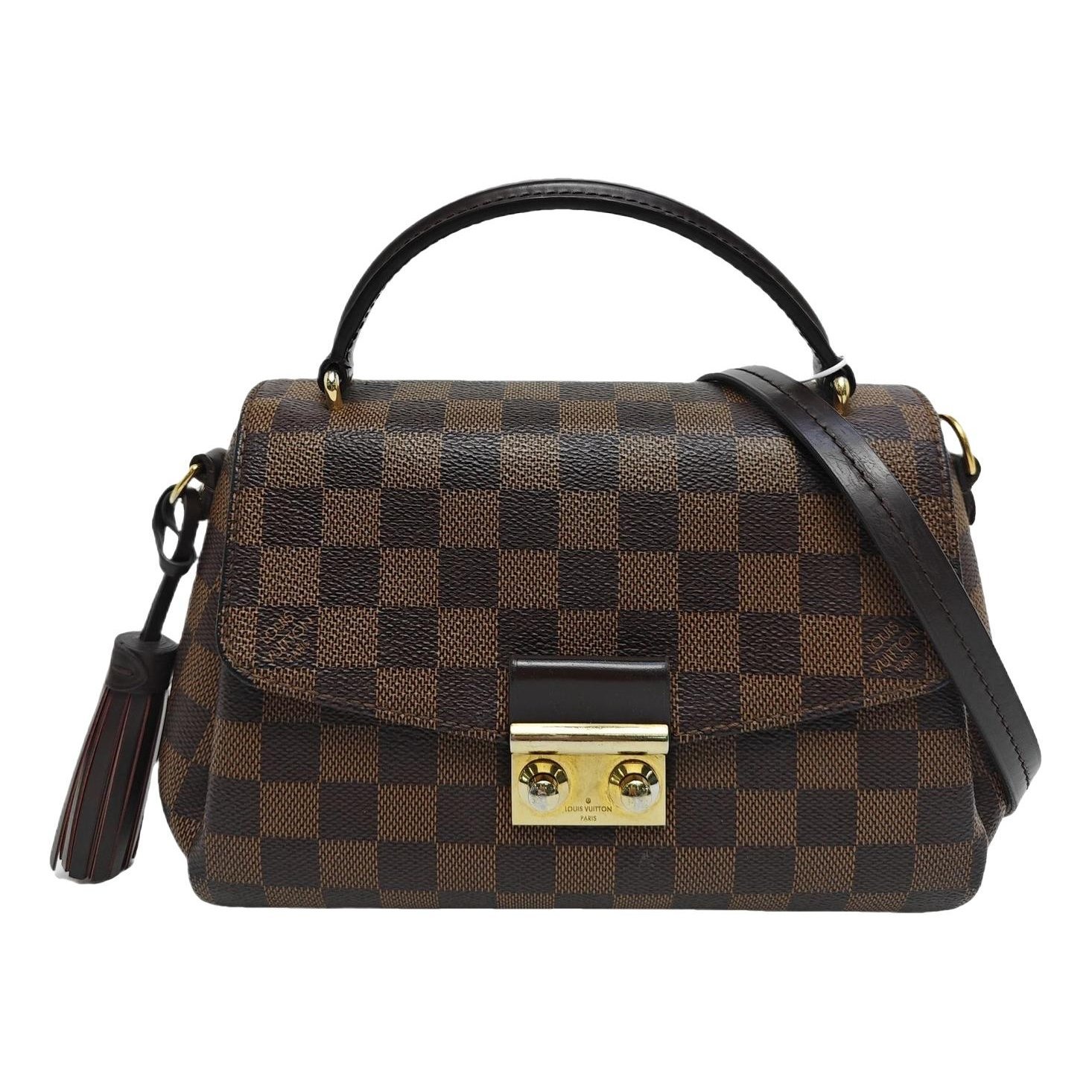 Croisette leather handbag