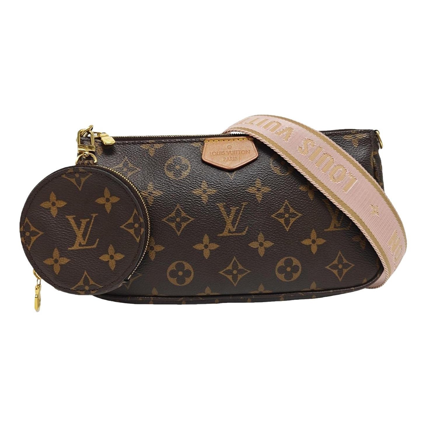 Maxi Multi Pochette Accessoires leather handbag