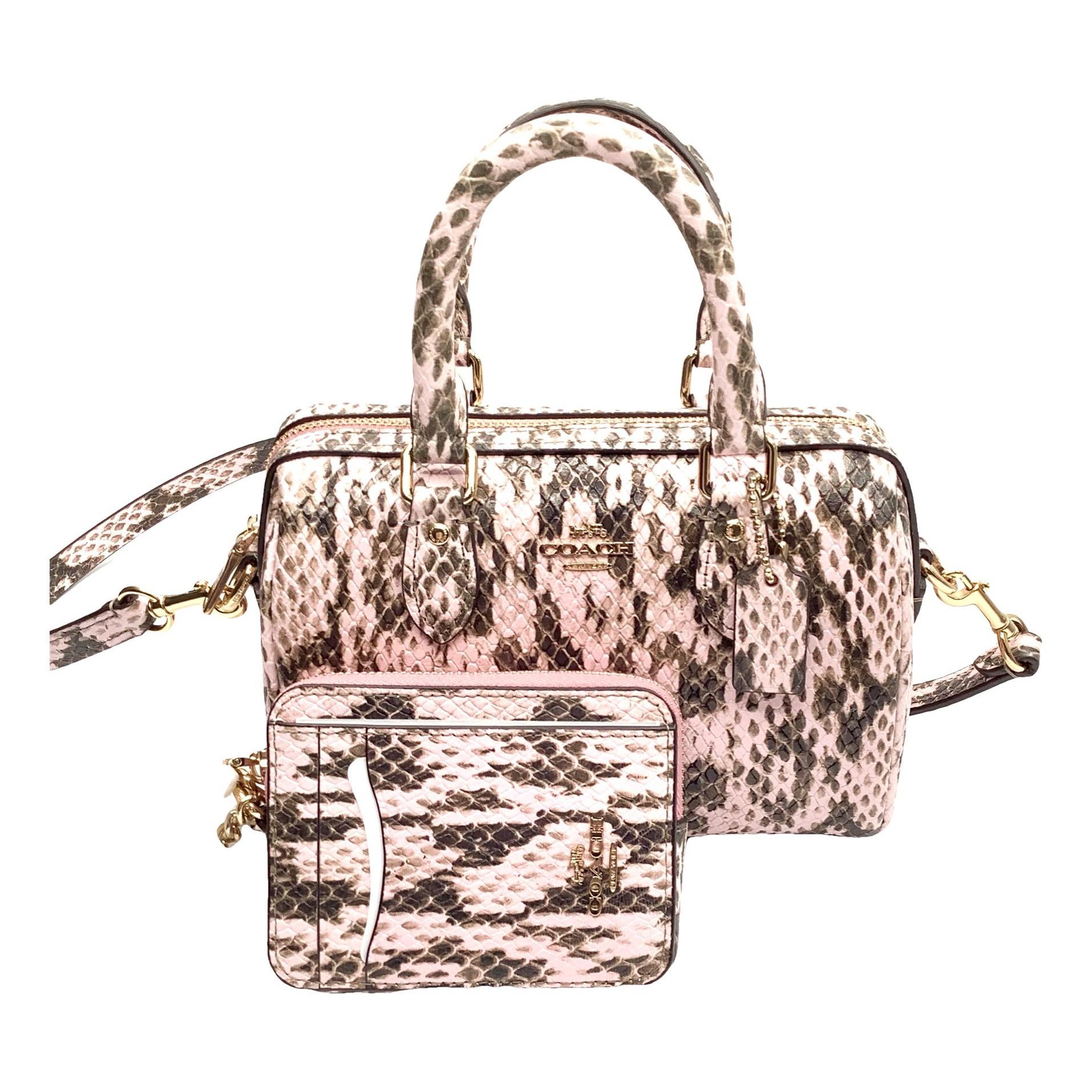 Leather satchel