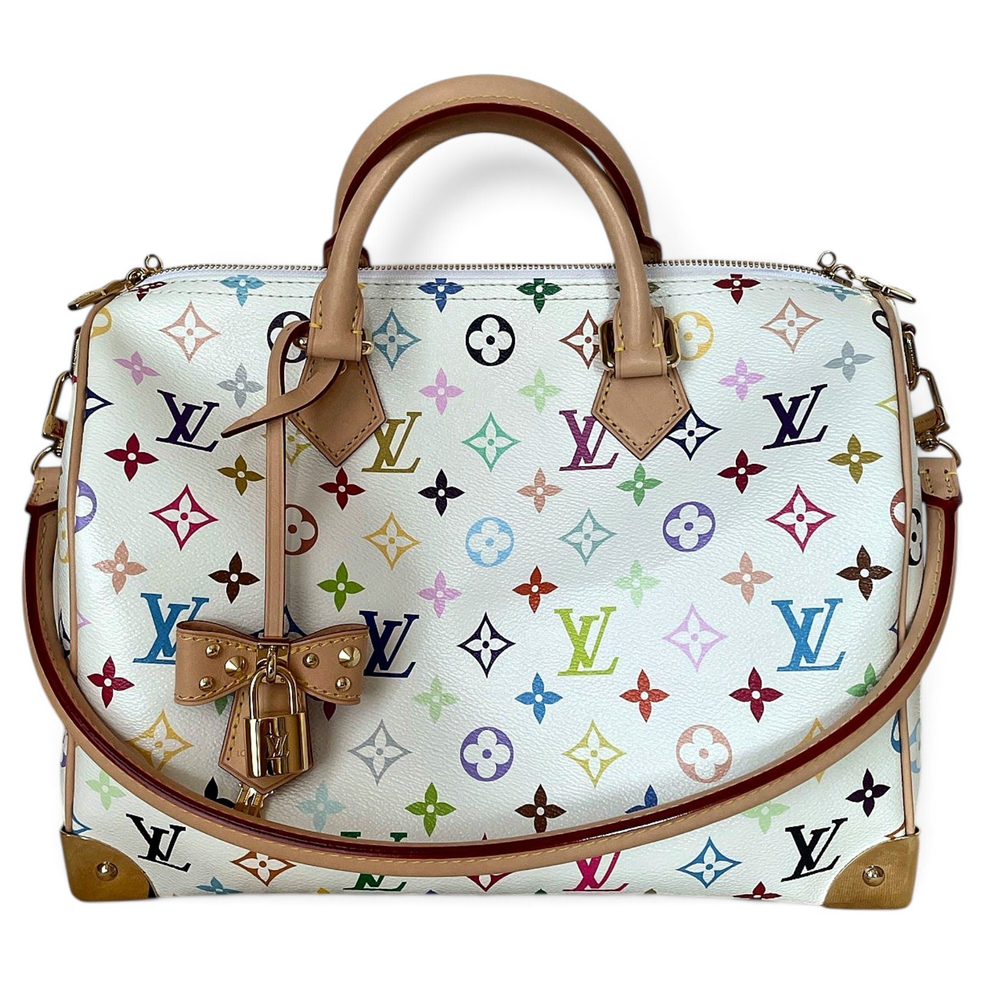 Louis Vuitton Speedy leather bowling bag