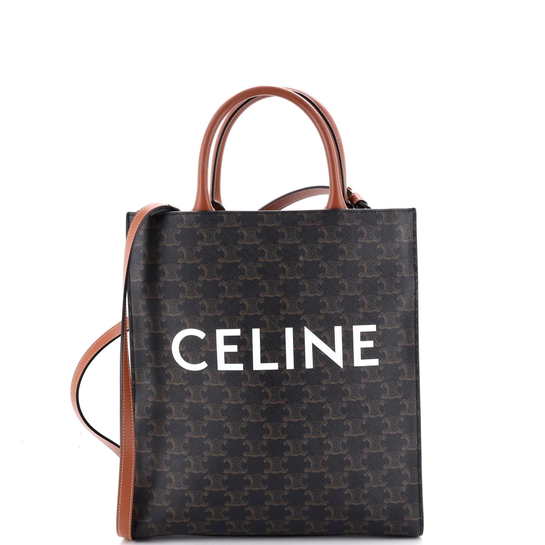 Leather tote