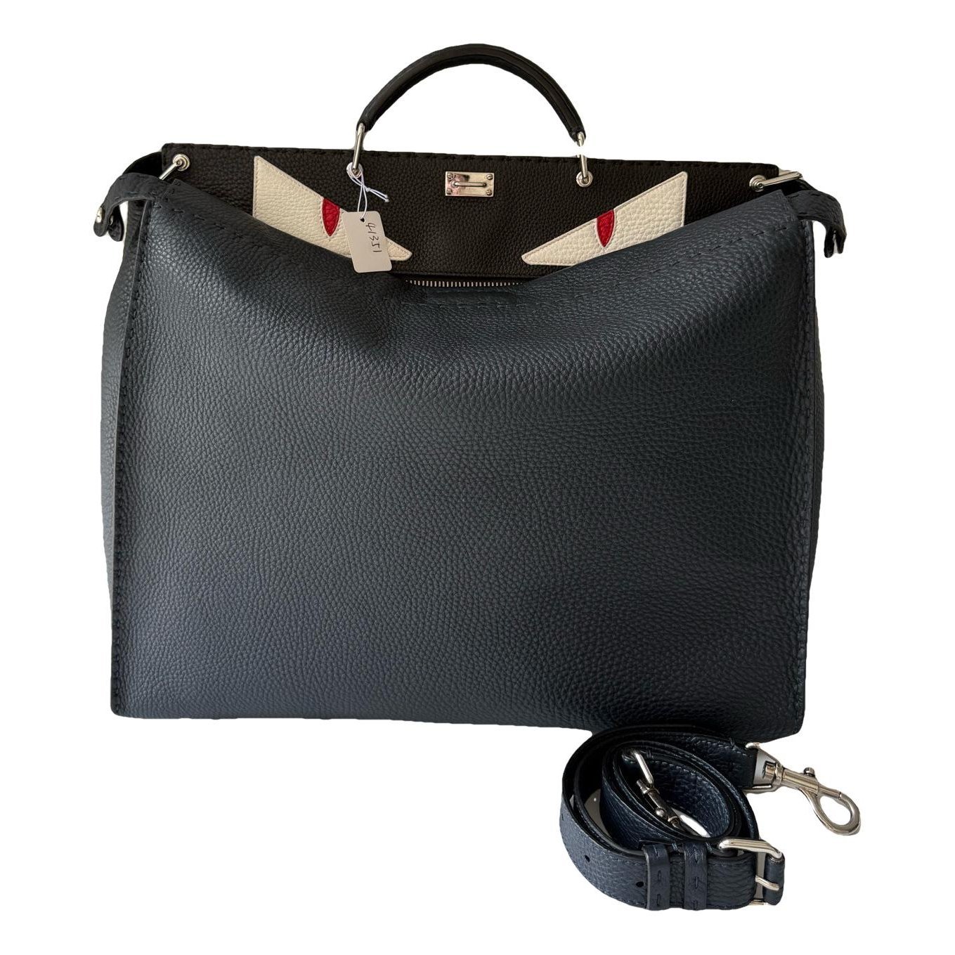 Peekaboo leather handbag
