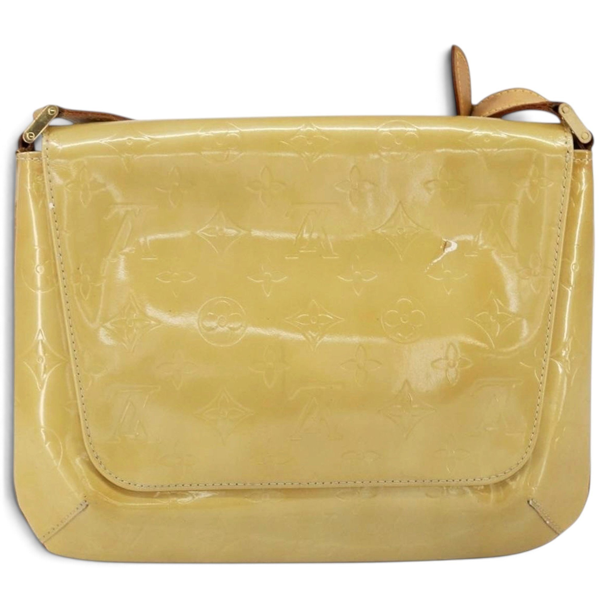 Thompson patent leather handbag