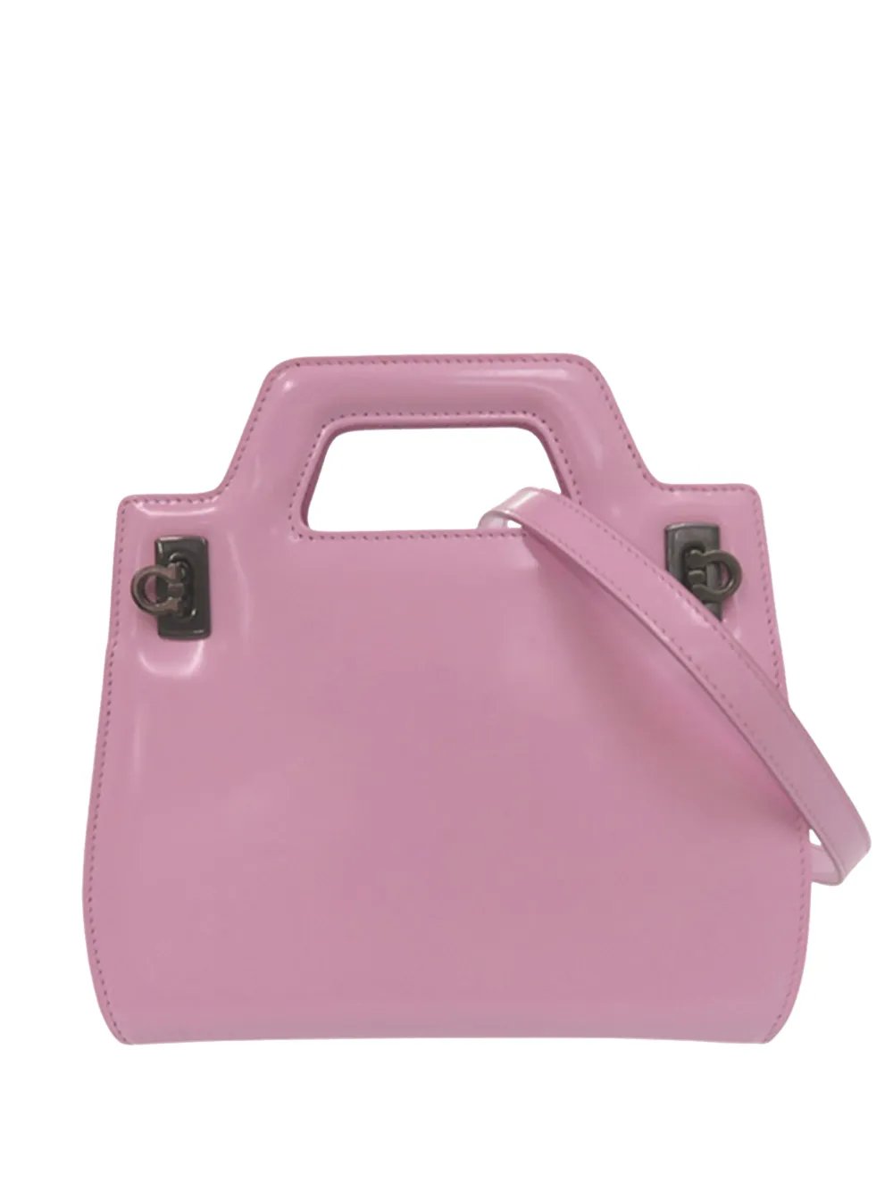 2010-2026 Micro Brushed Calfskin Wanda Top Handle Bag satchel