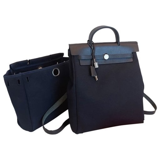 Hermes Herbag Handbag Black