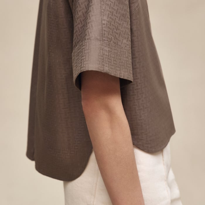 Quilted Blouse