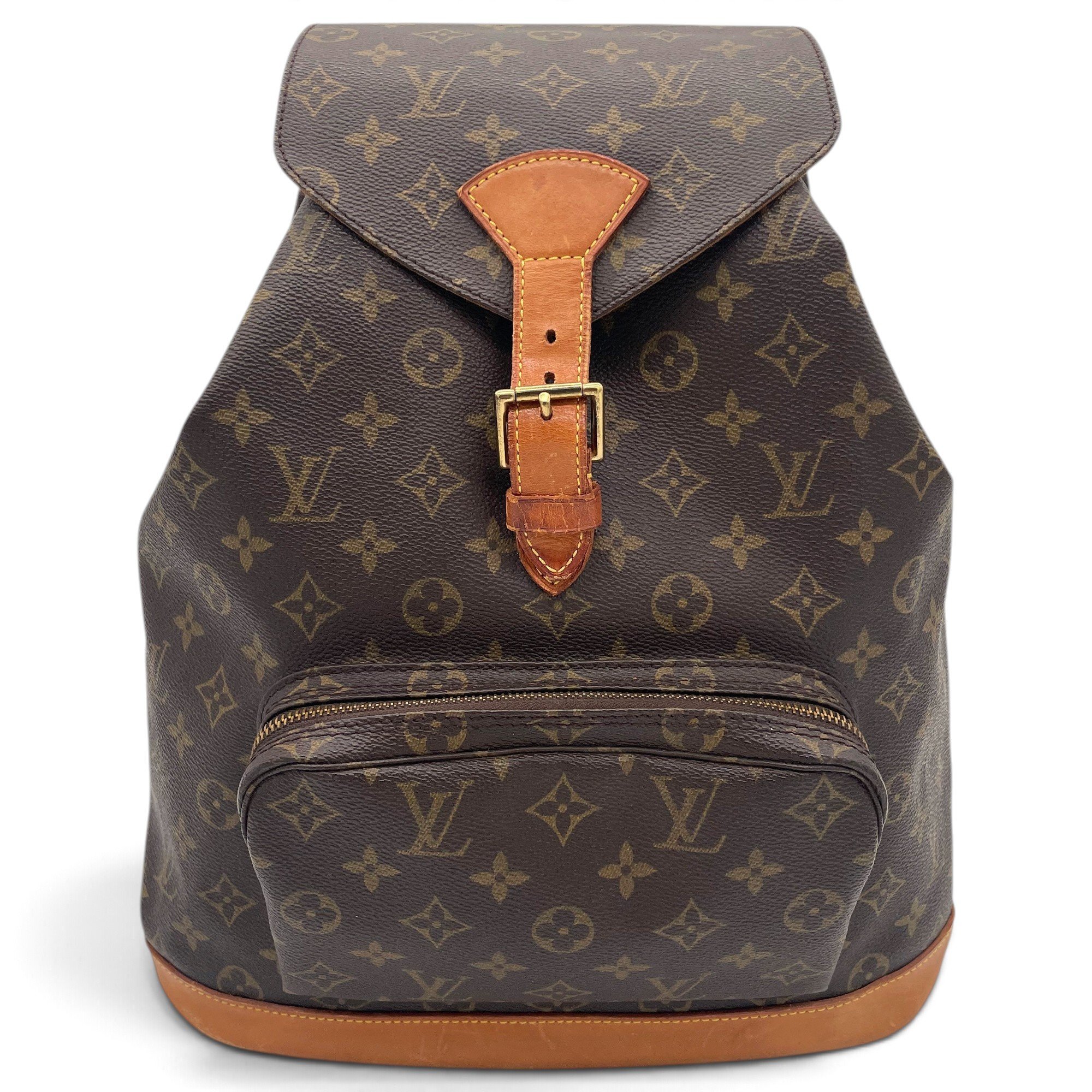Louis Vuitton Montsouris Vintage leather backpack