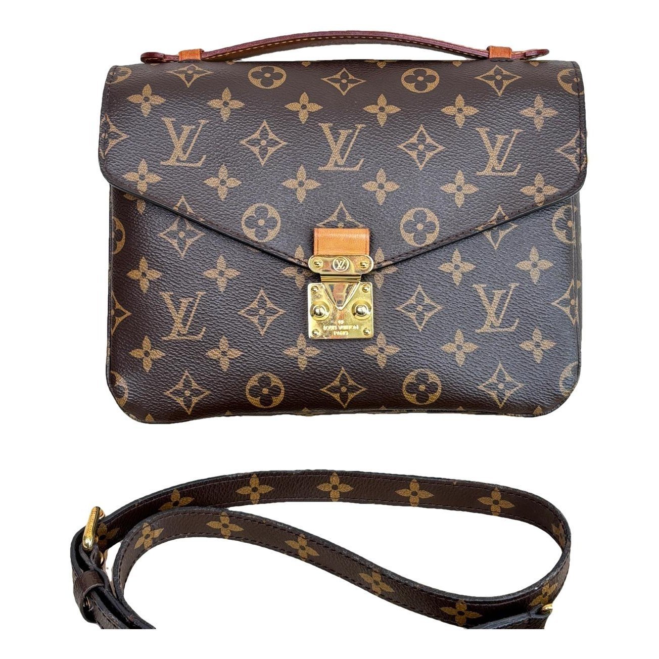 Metis leather crossbody bag
