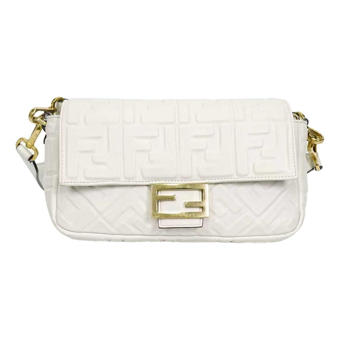 Baguette leather handbag