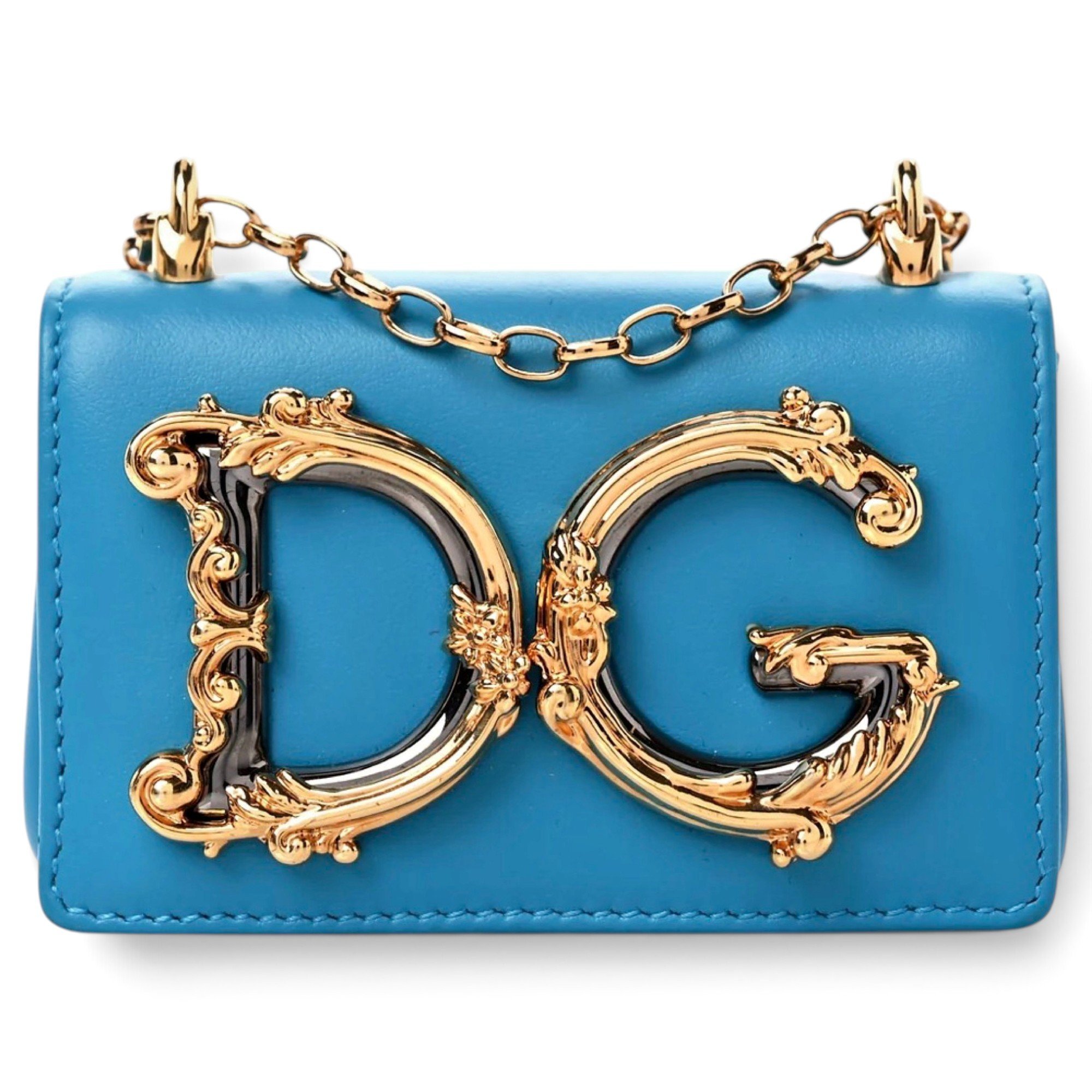 DG Girls leather crossbody bag