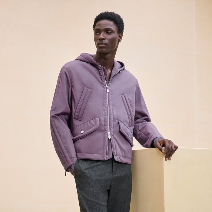 Bruyère Hooded Jacket With Bridle Detail