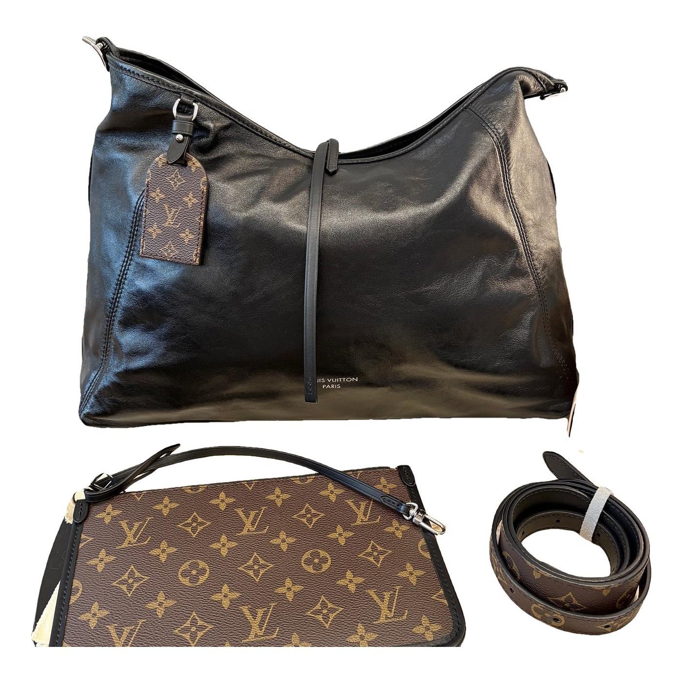Carry All leather crossbody bag