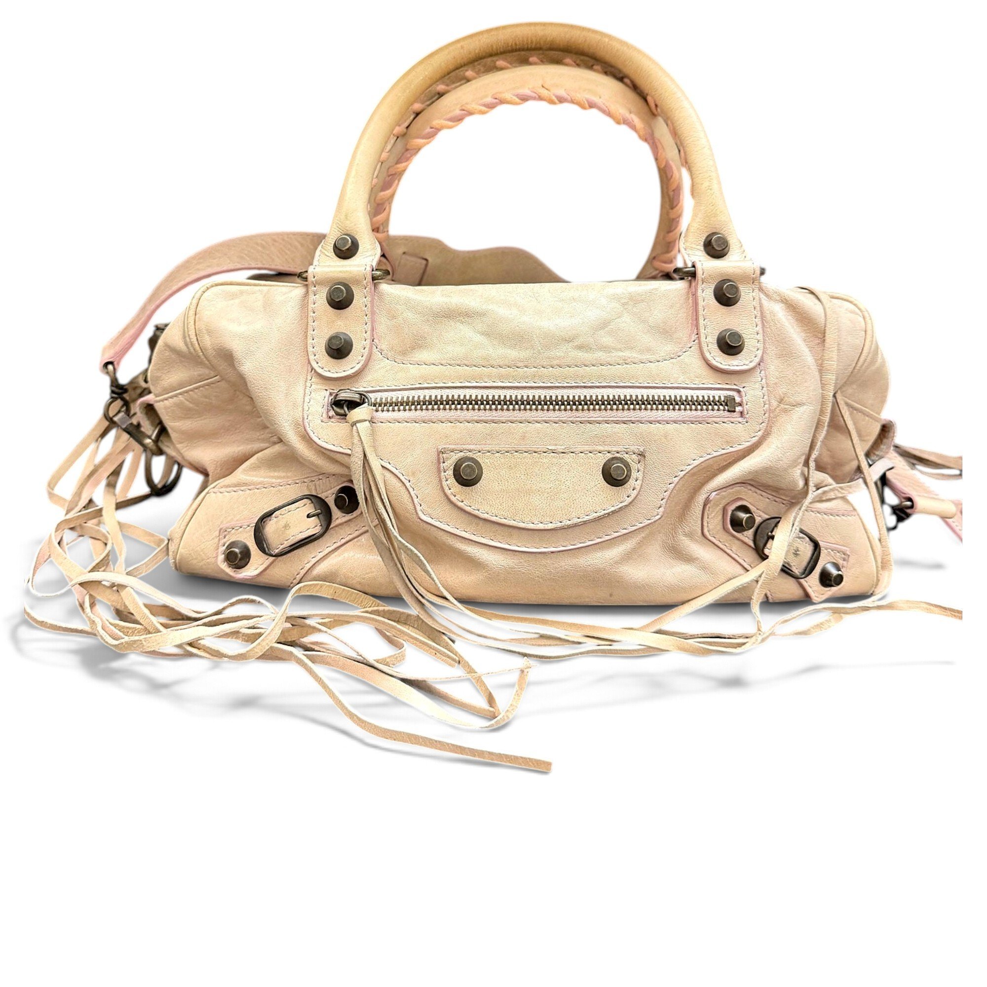 Twiggy leather handbag