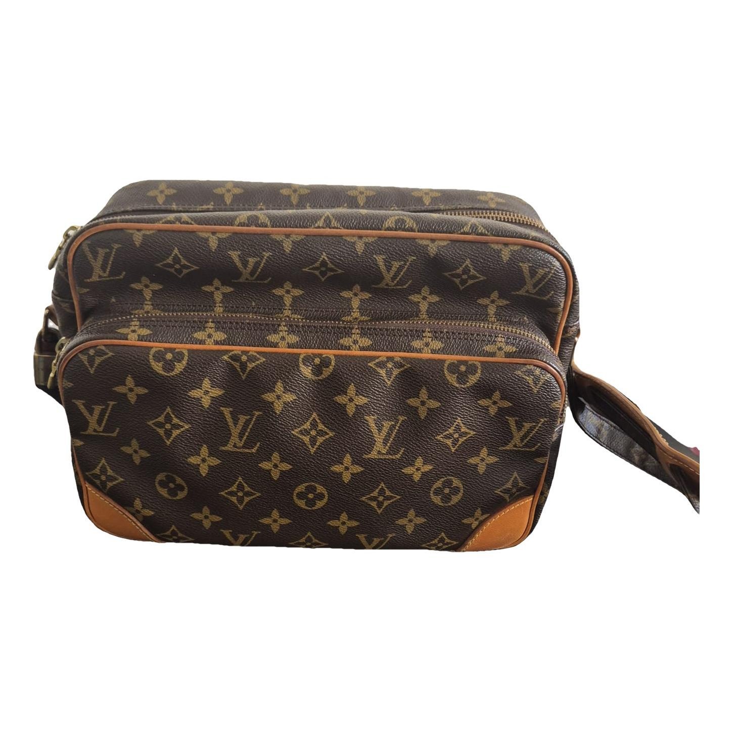 Nile leather crossbody bag