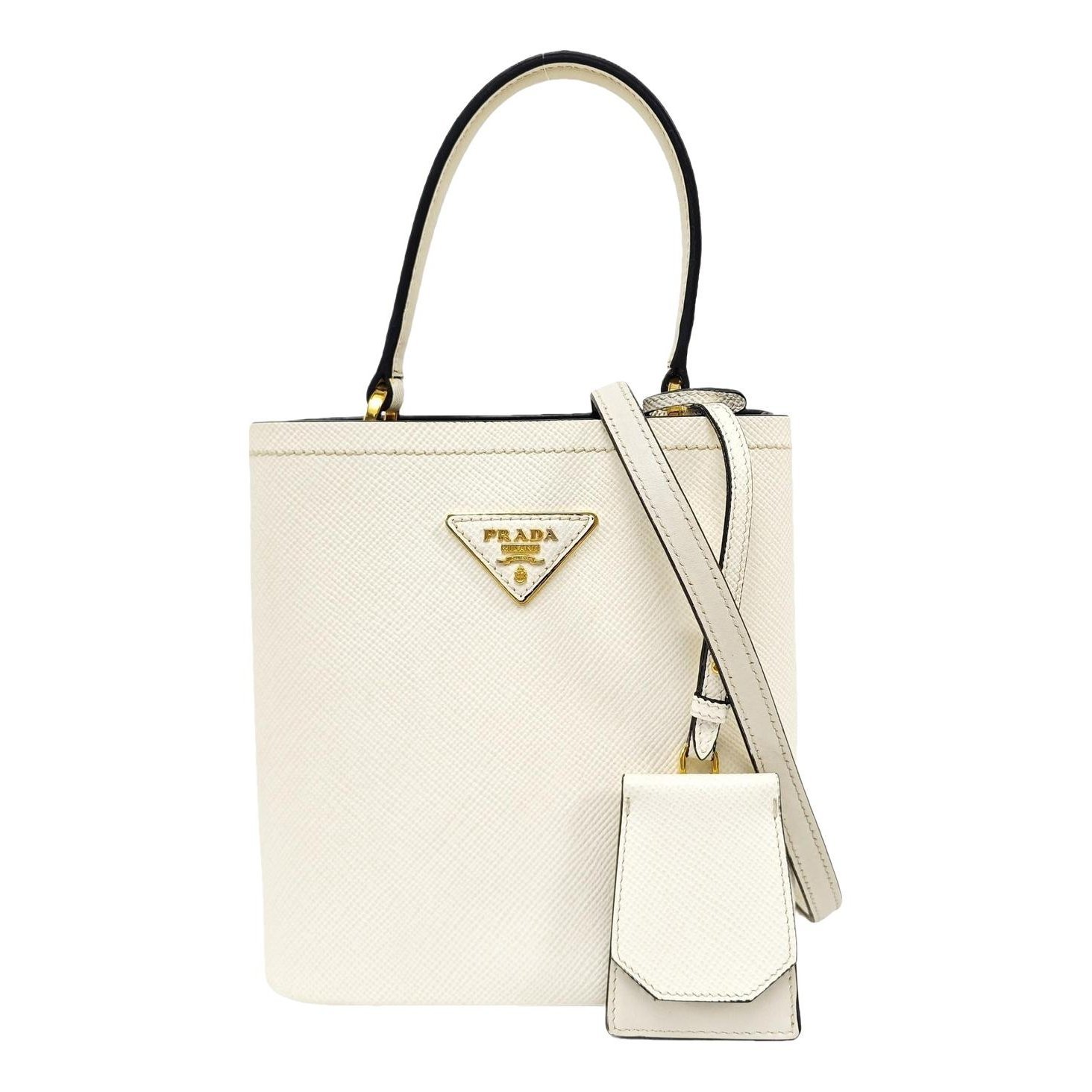 Panier leather handbag