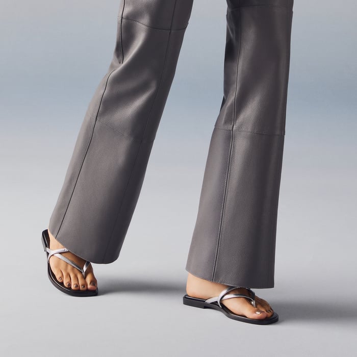 Gris Argenté Miss Sandal