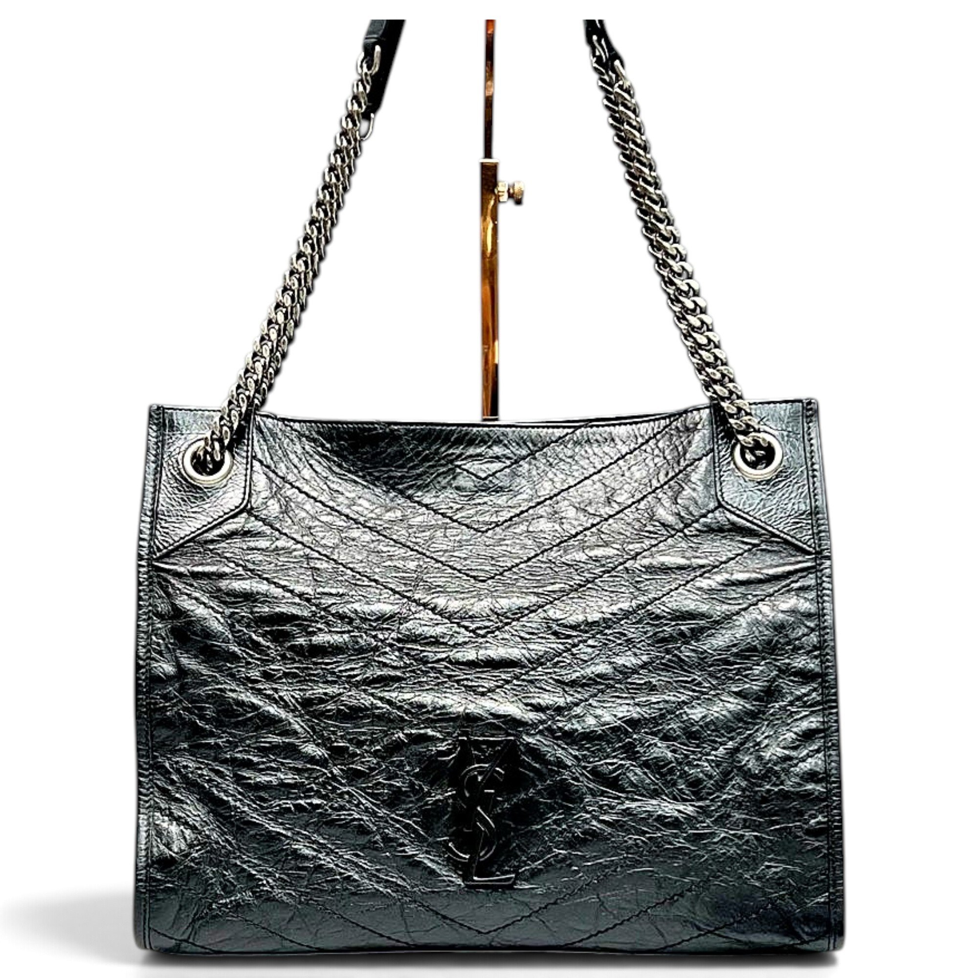 Niki leather crossbody bag