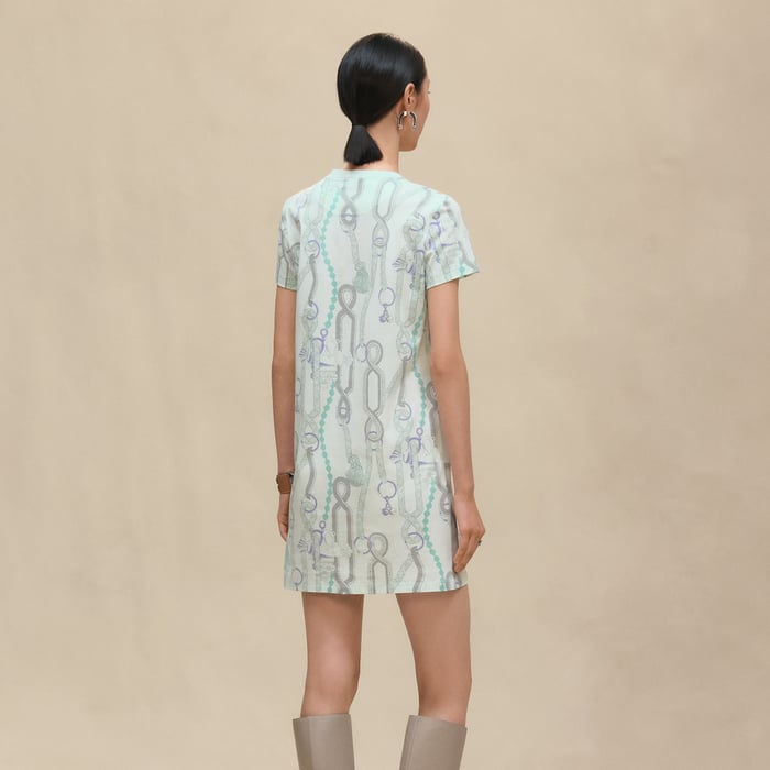 Vert Embrun "Palefroi Remix" Straight Dress