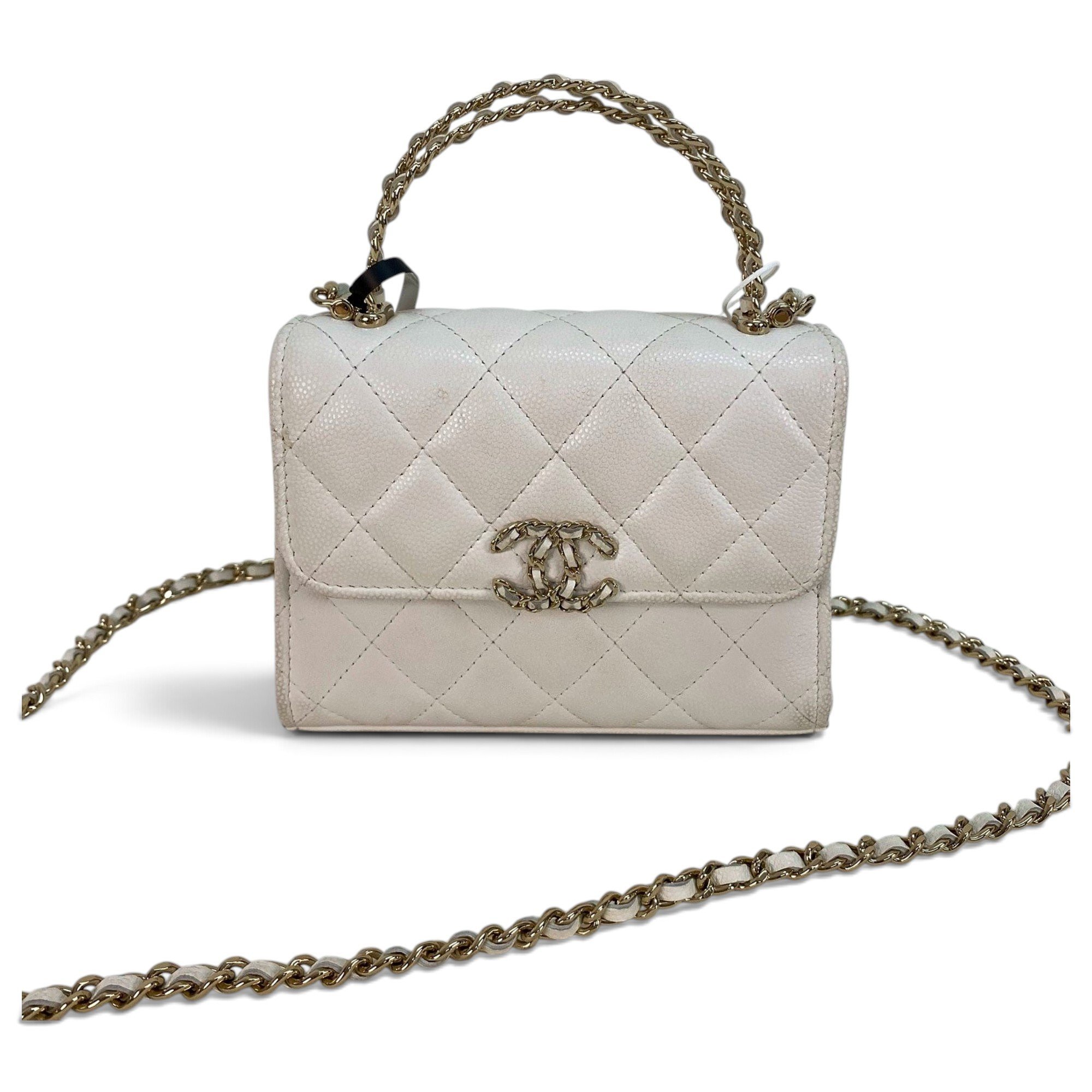 Leather handbag