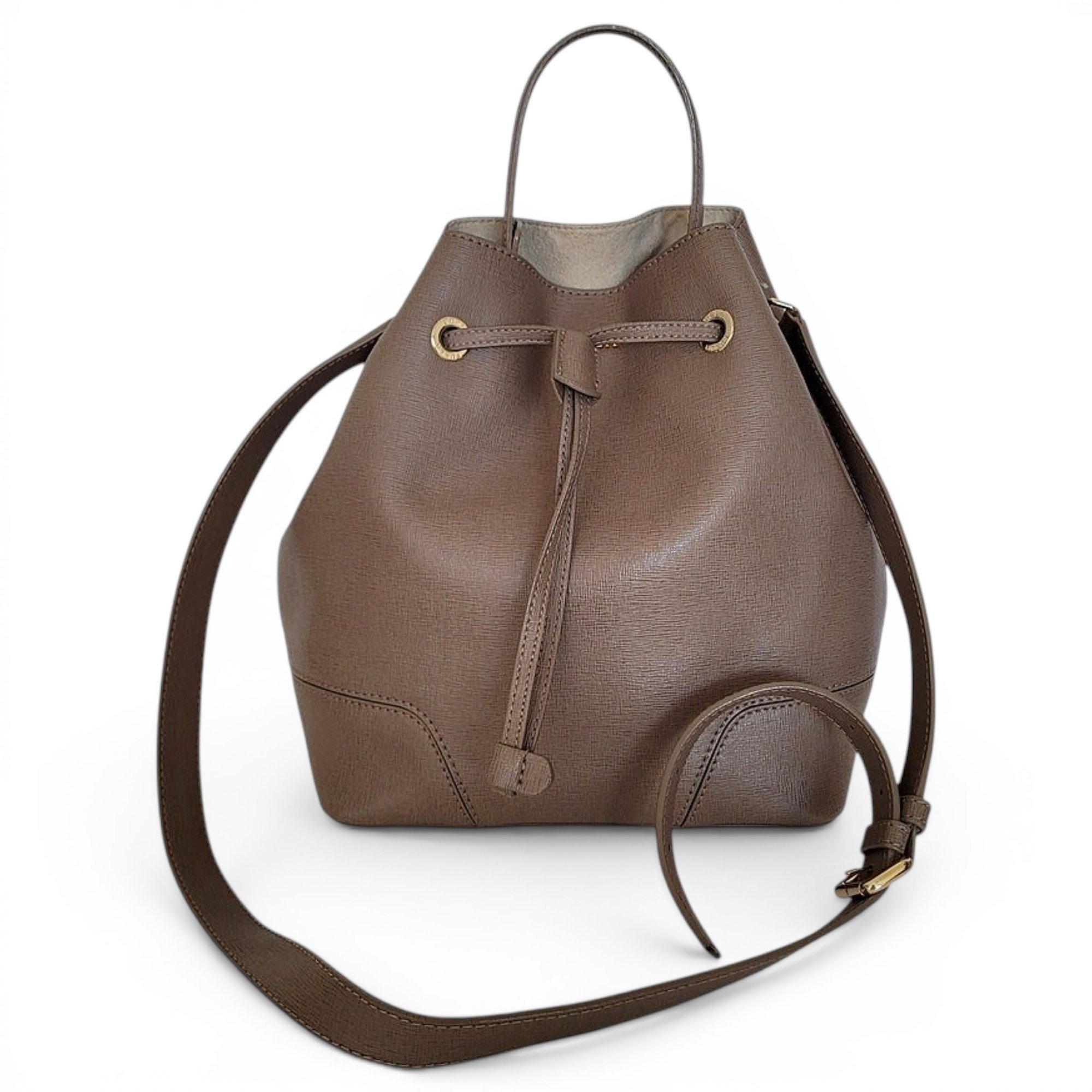 Leather handbag