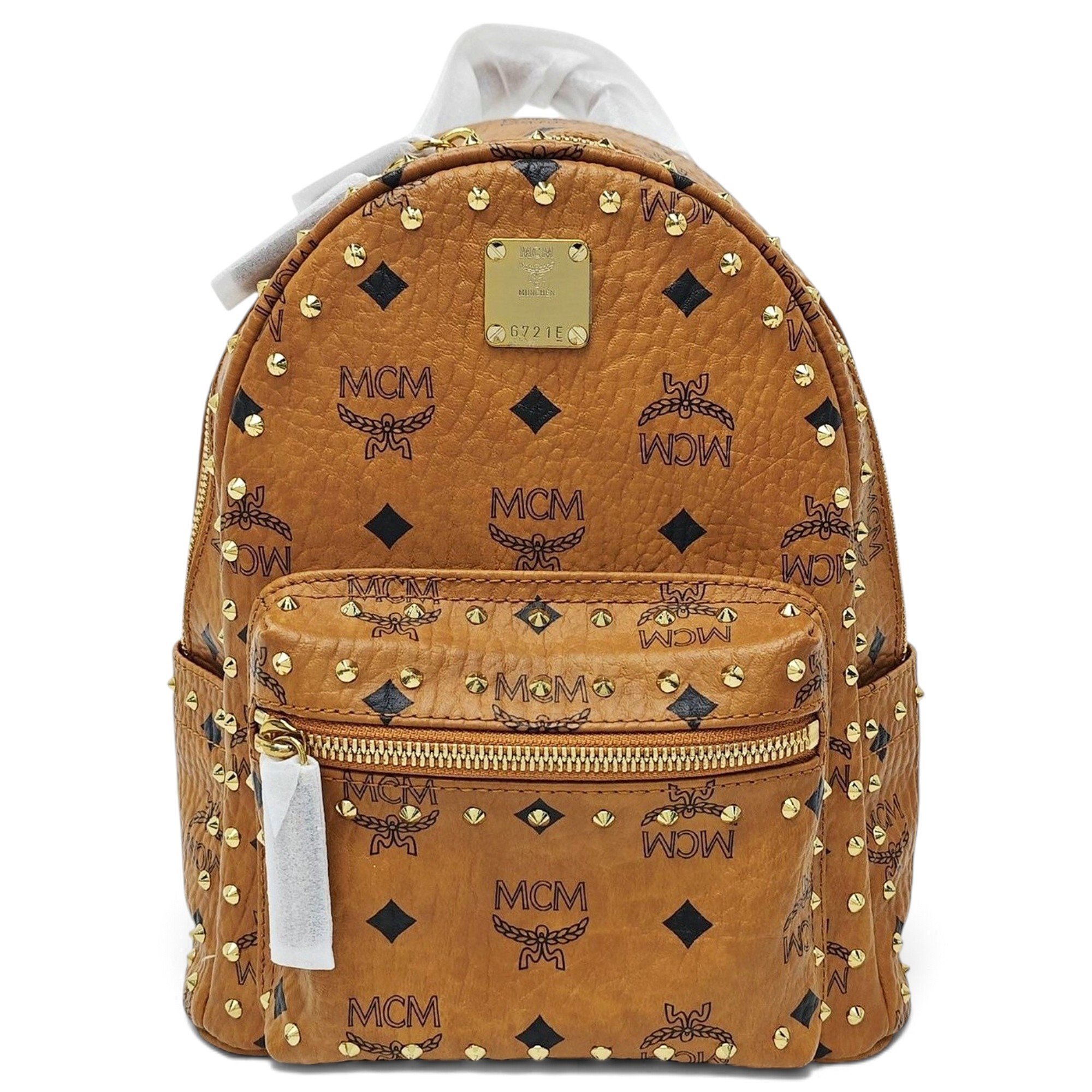 MCM Stark leather handbag