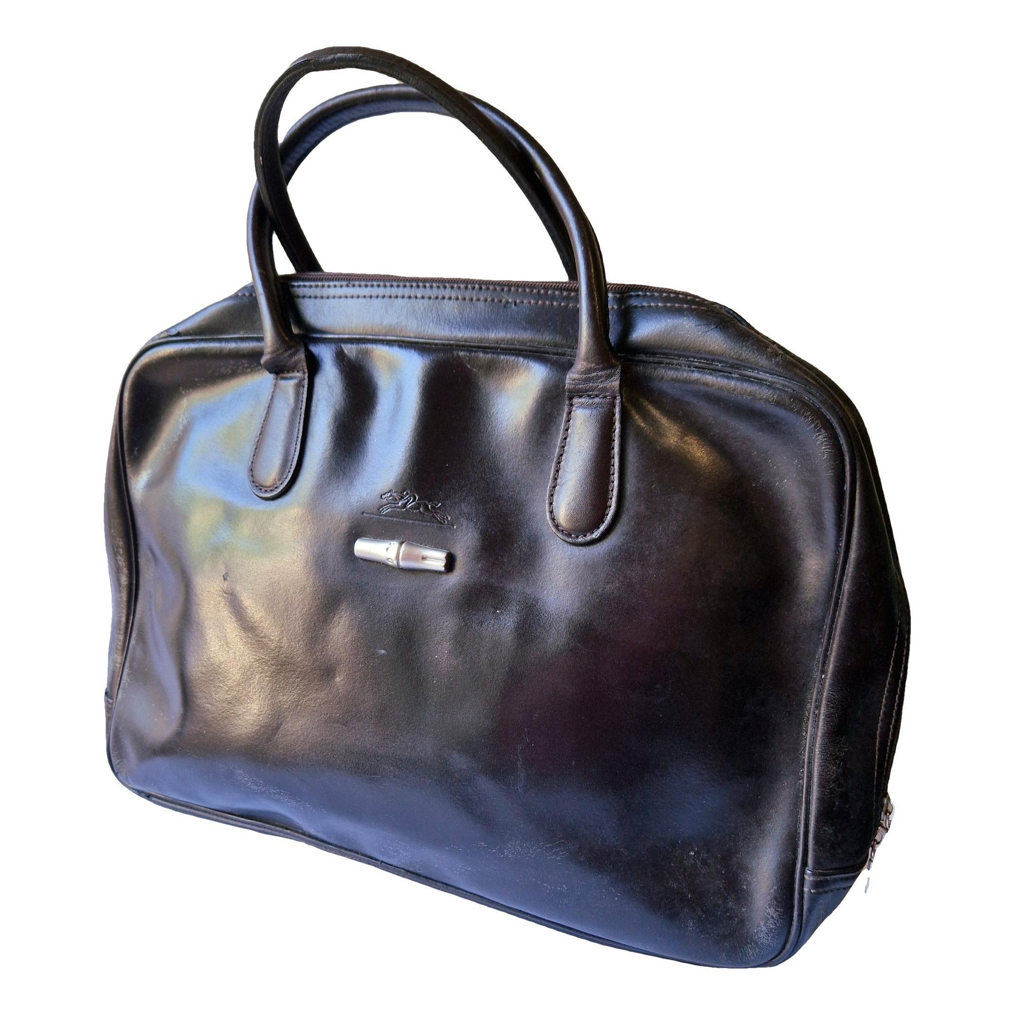 Leather handbag