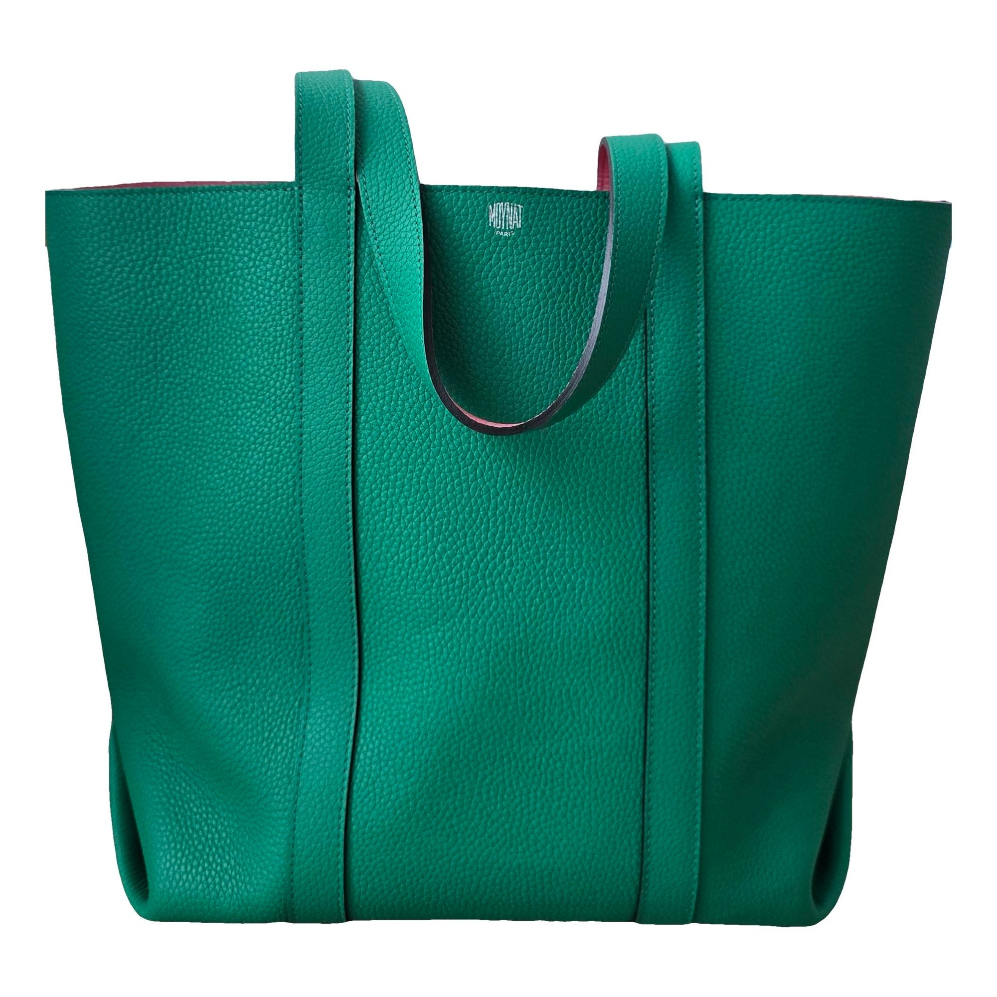 Leather tote