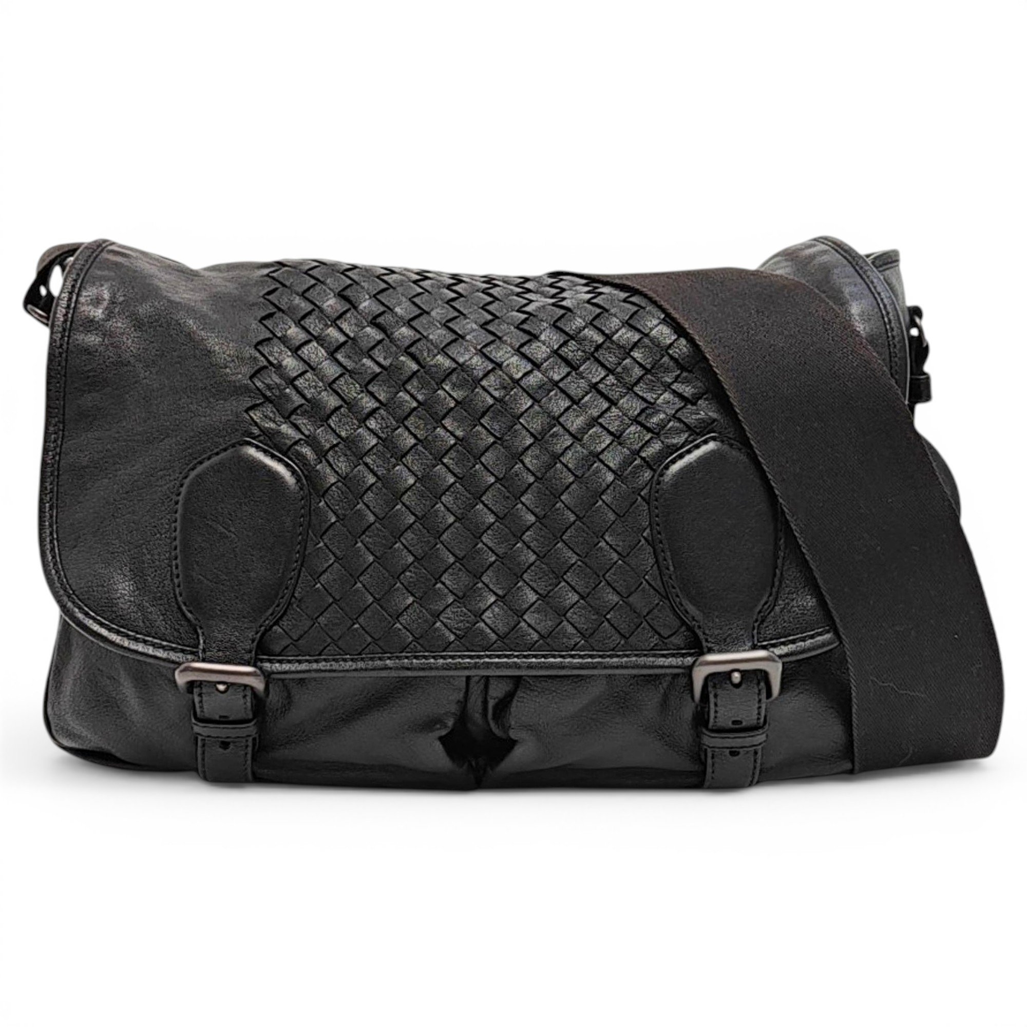 Leather crossbody bag