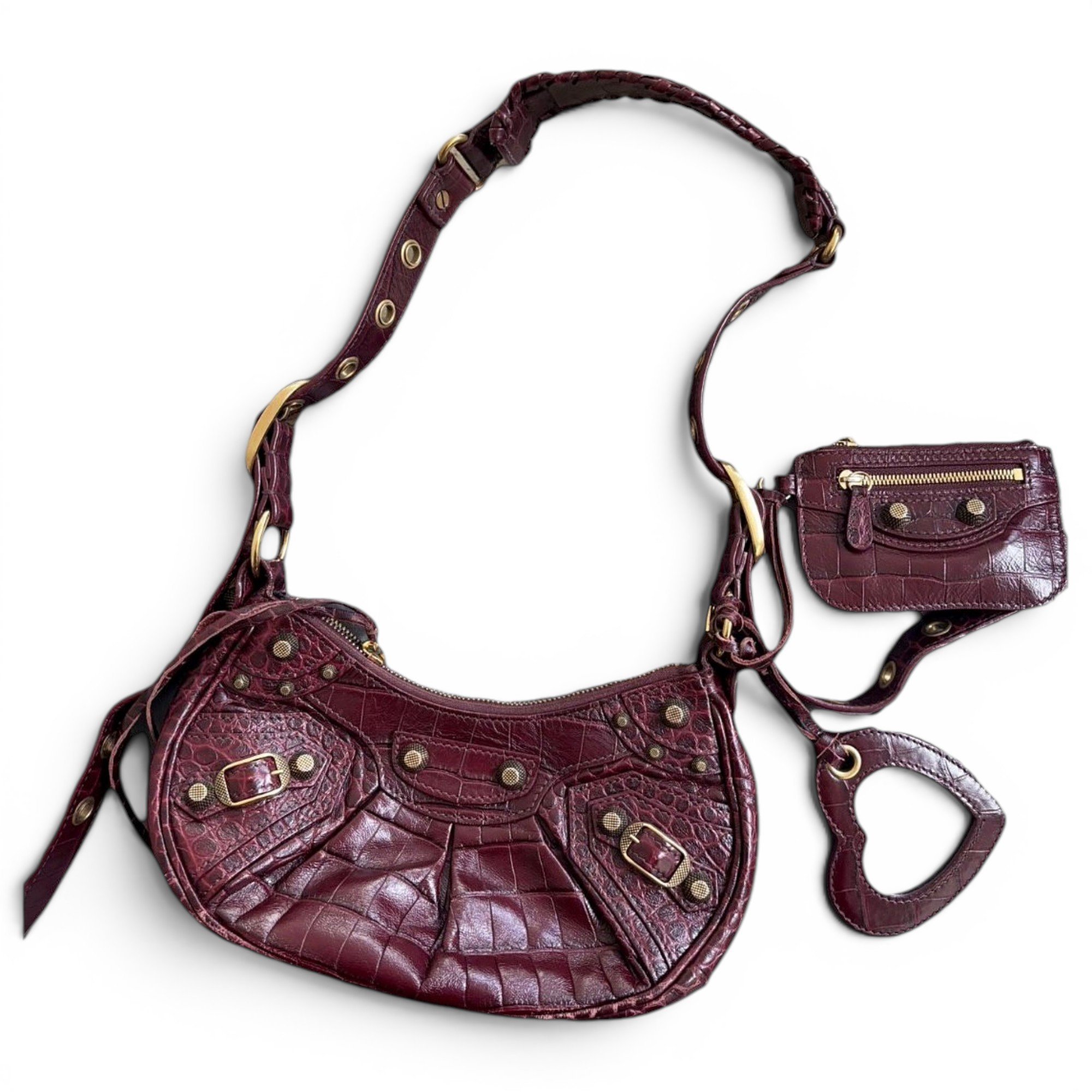 Balenciaga Le Cagole leather handbag