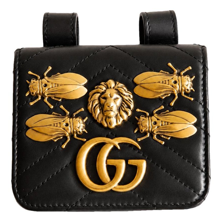 Leather mini bag