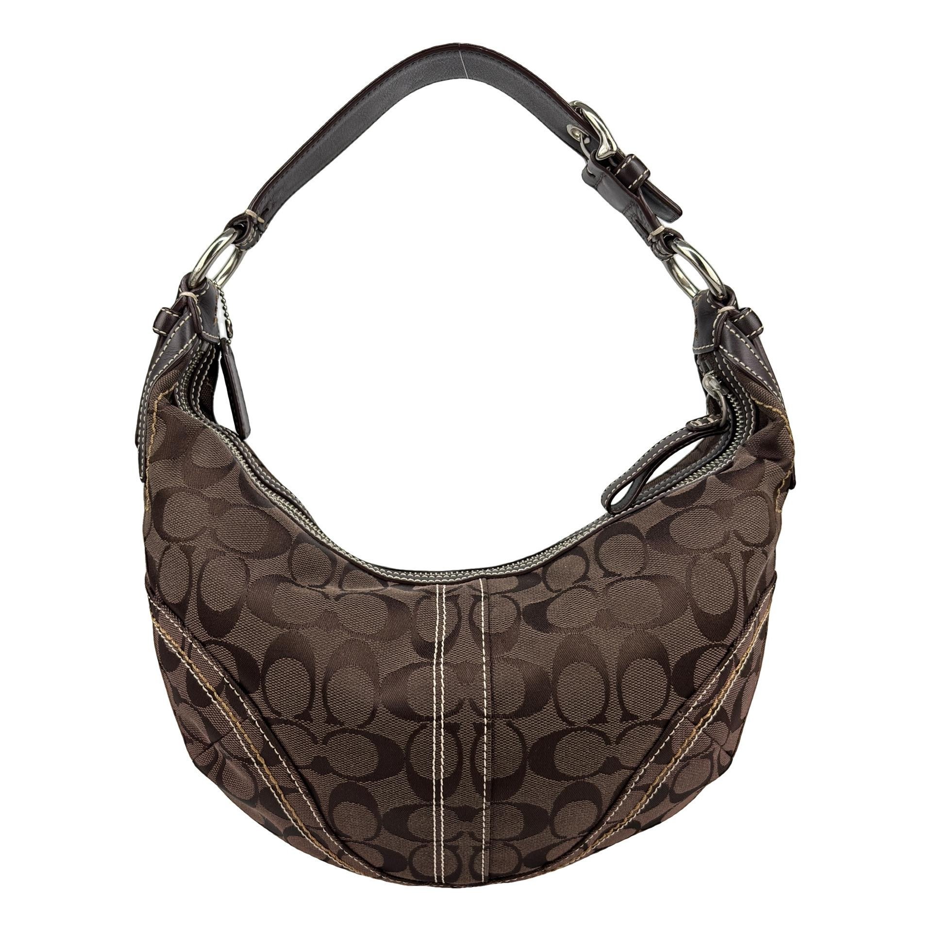 Signature Sufflette cloth handbag