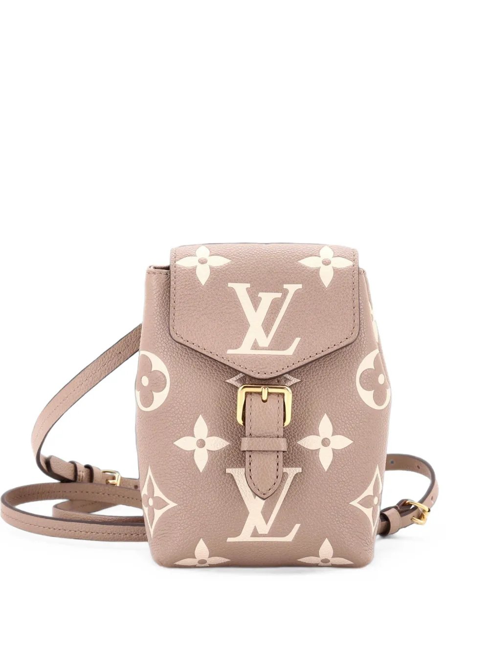 Tiny Bicolor Monogram Empreinte Giant backpack
